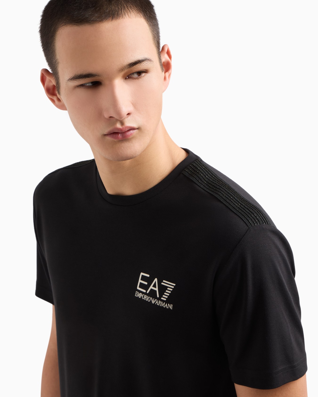 Gold Label viscose-jersey crew-neck T-shirt Slide 4