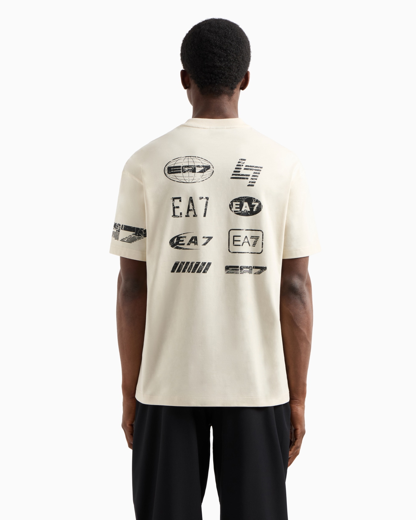 Graphic Series cotton-jersey crew-neck T-shirt Slide 2