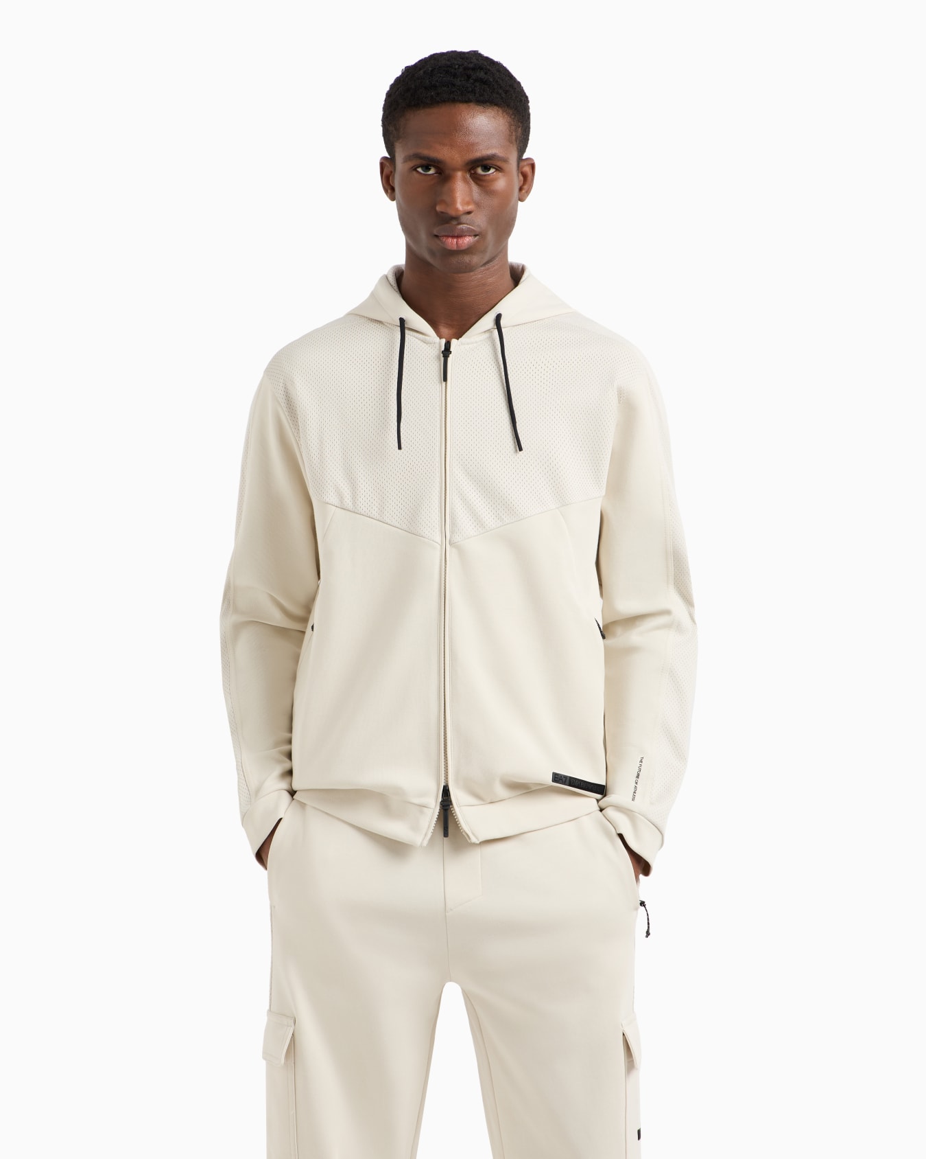 Cotton-blend hooded sweatshirt  Slide 3