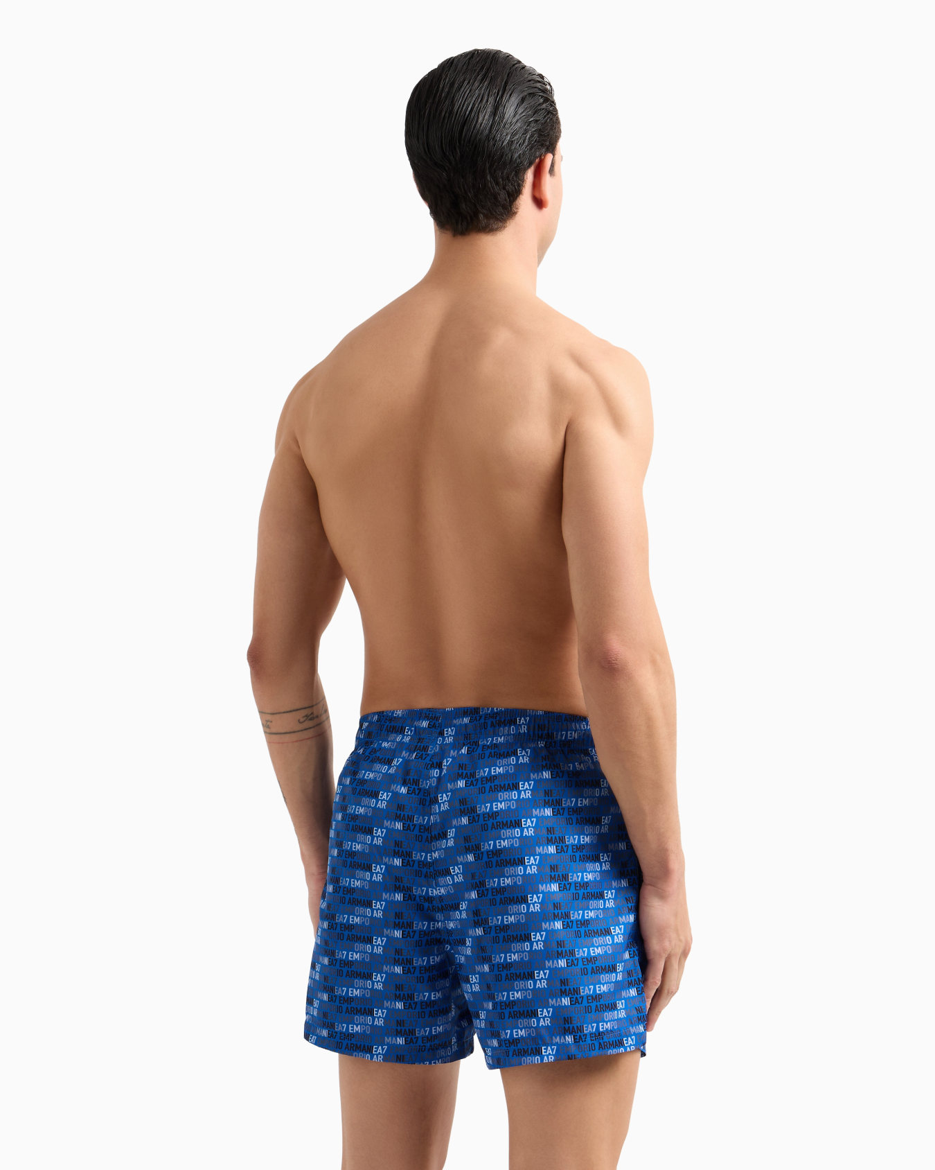 Bañador de largo medio estampado Diapositiva 2