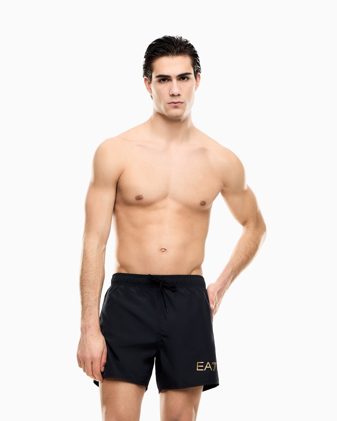 Costume boxer con logo Slide 1