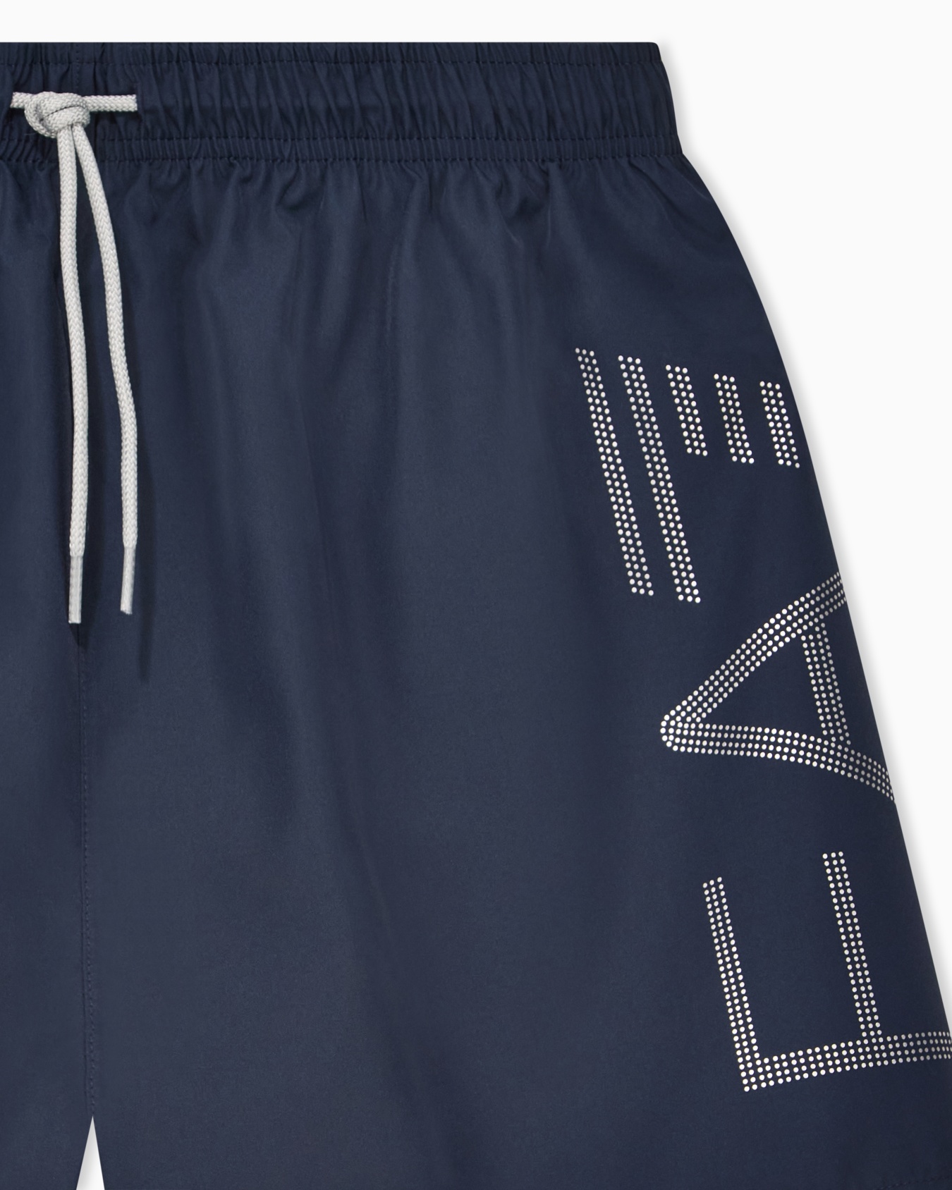 Swim trunks with oversized logo Slide 3