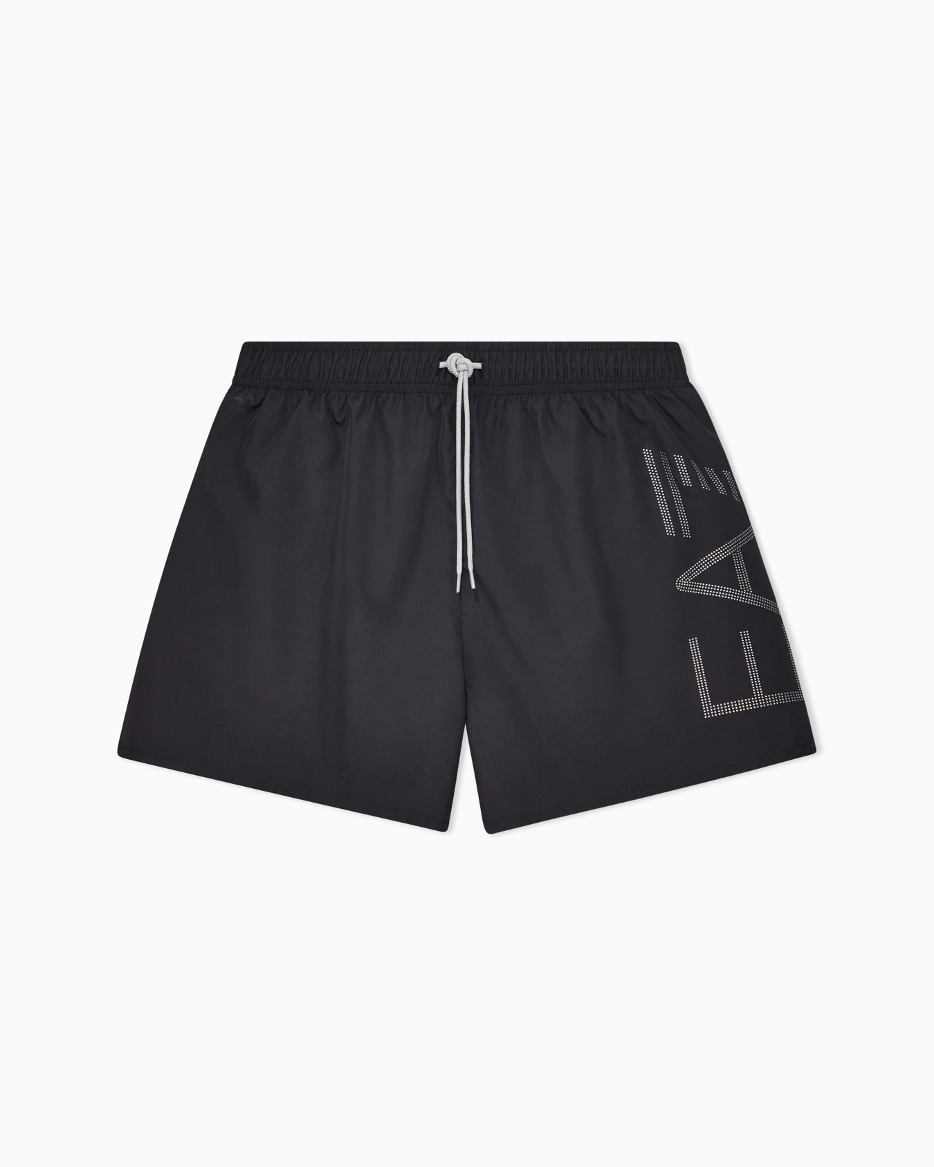 Swim trunks with oversized logo Slide 0