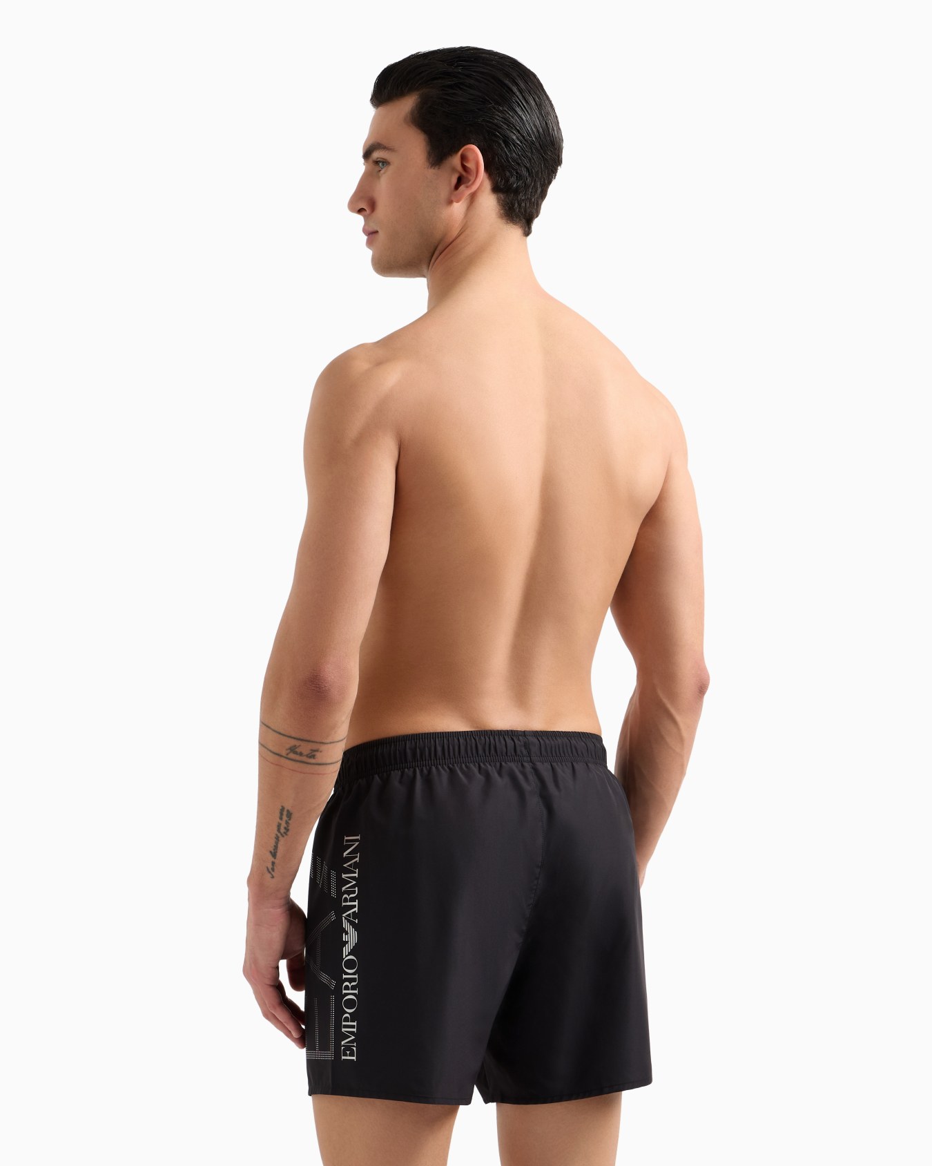 Boxer de bain avec grand logo Diapositive 2