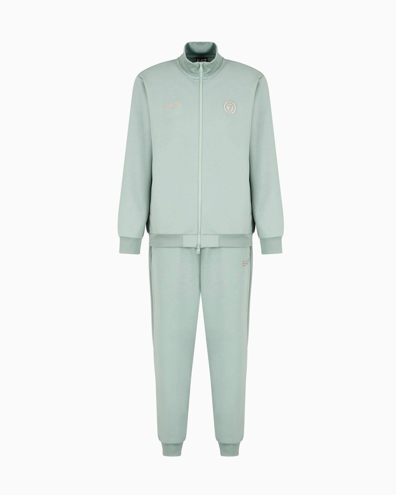 Soccer stretch-twill tracksuit Slide 0