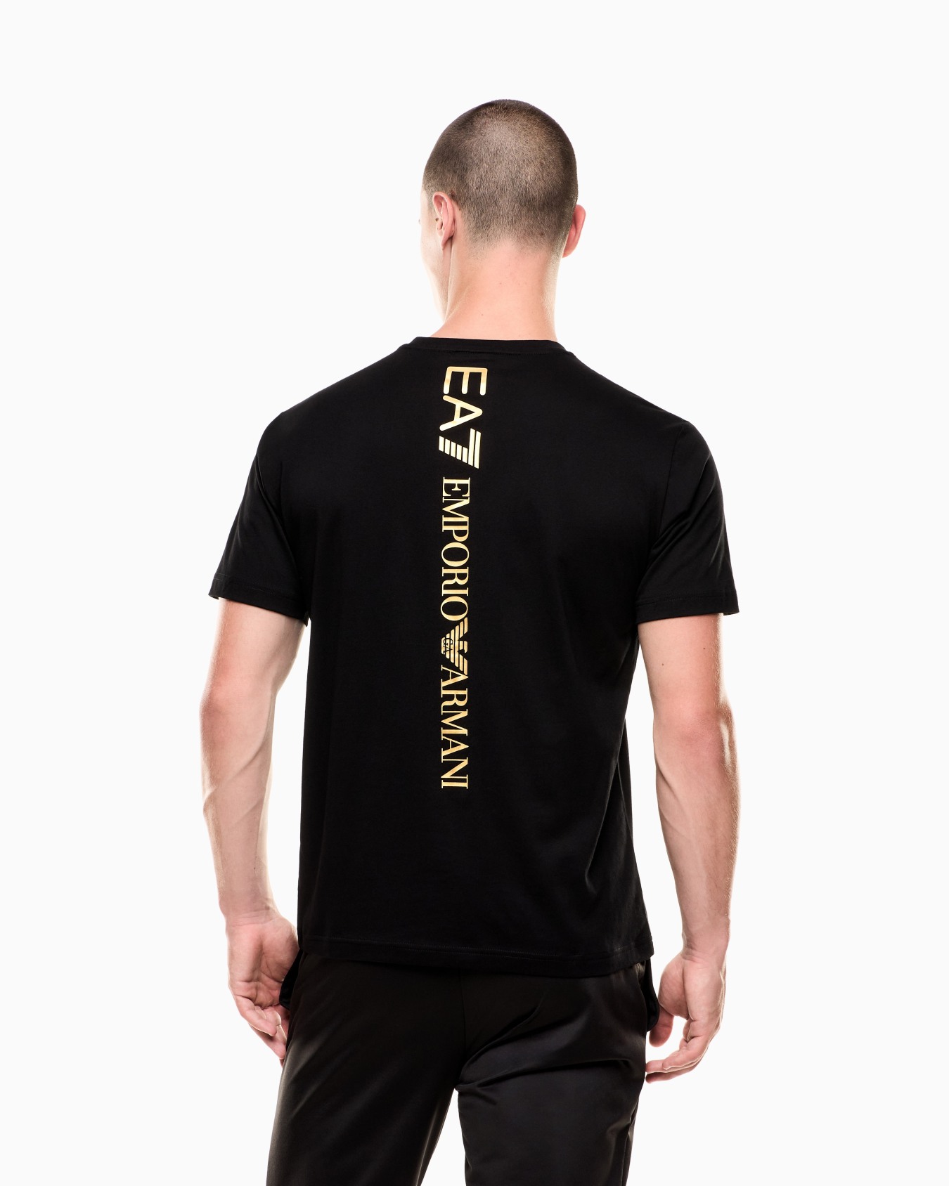 Camiseta de punto de algodón Logo Series Diapositiva 2