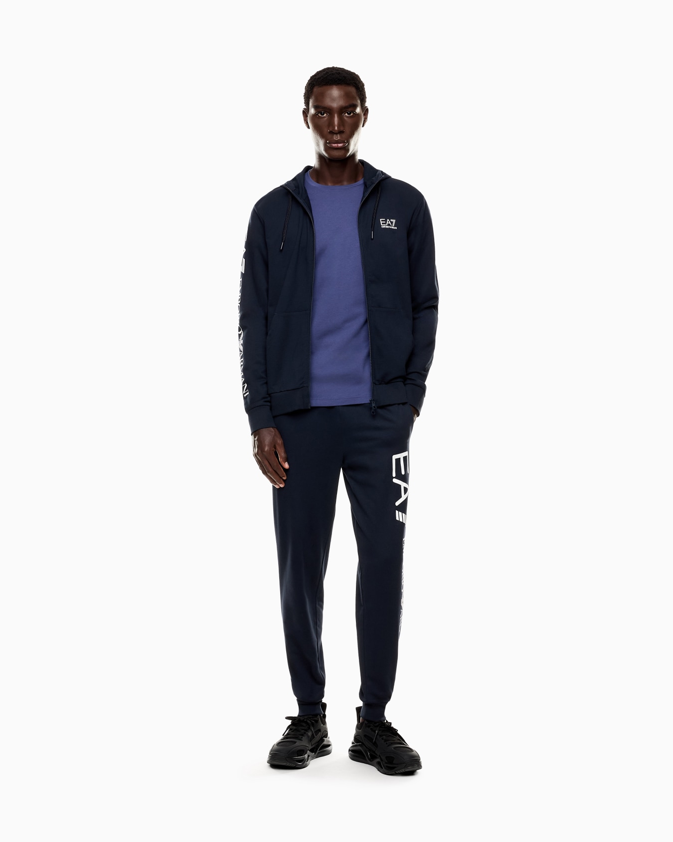 T-shirt Logo Series in jersey di cotone Slide 1