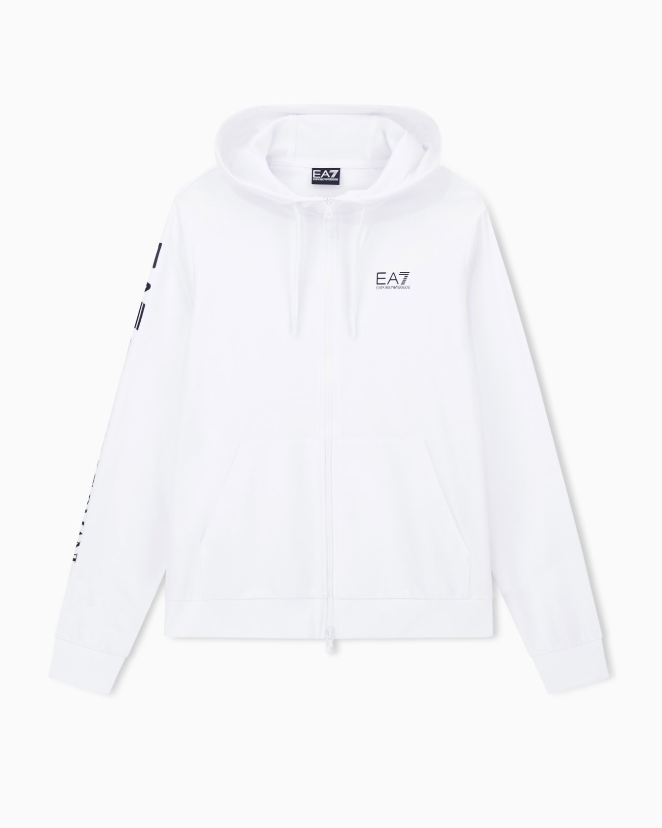 Logo Series hooded cotton sweatshirt Slide 0