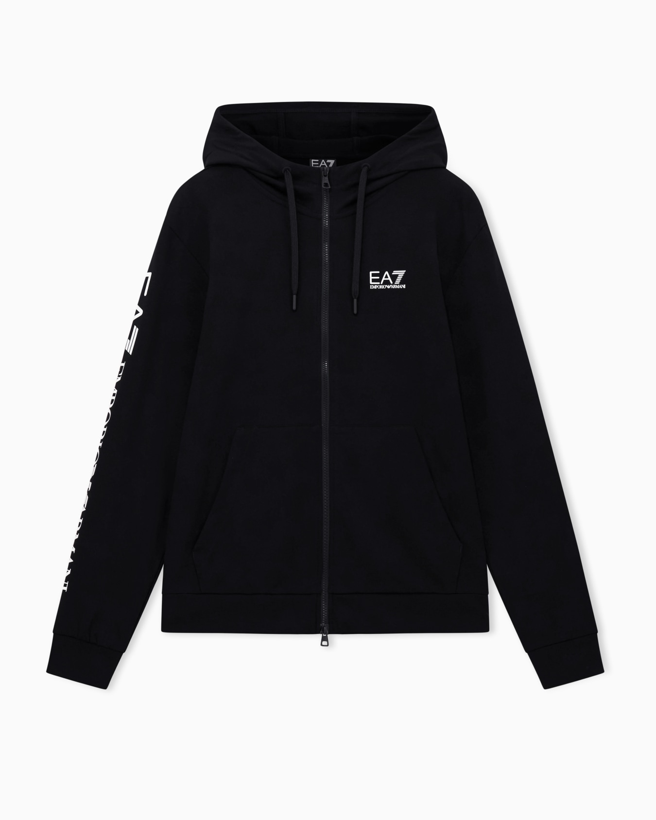 Sudadera de algodón con capucha Logo Series Diapositiva 0