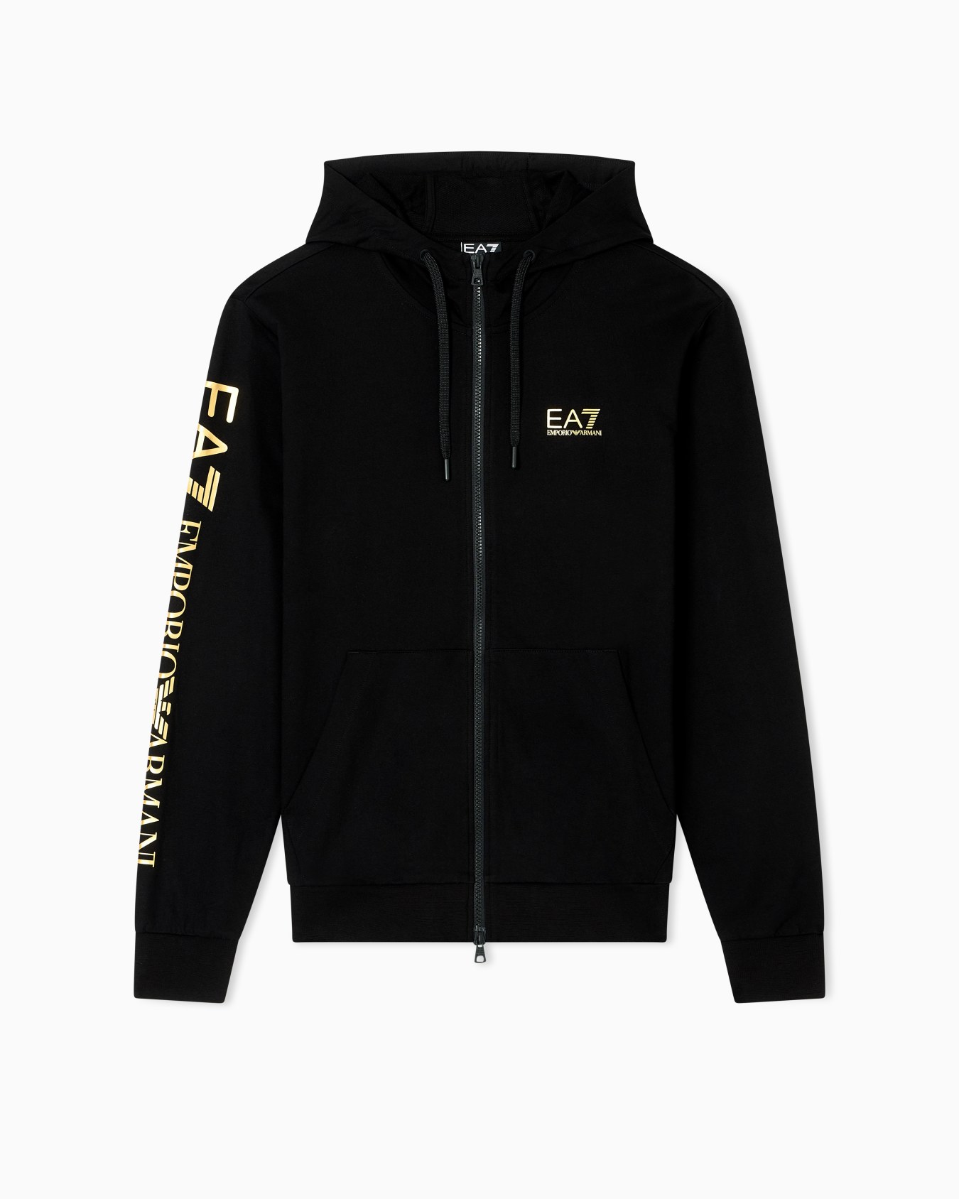 Logo Series hooded cotton sweatshirt Slide 0