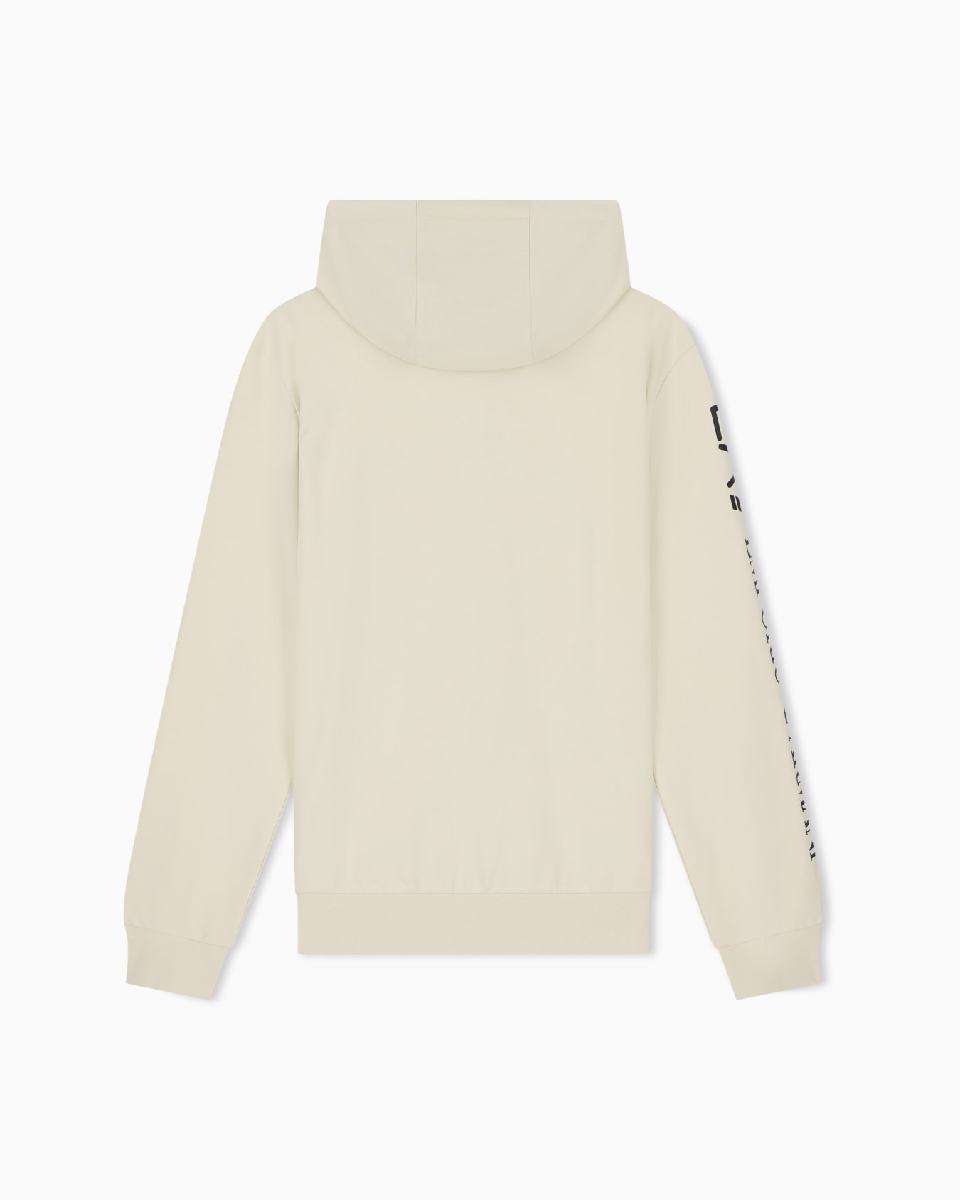 Logo zip up sweatshirt in cotton with a hood Logo Series Slide 1