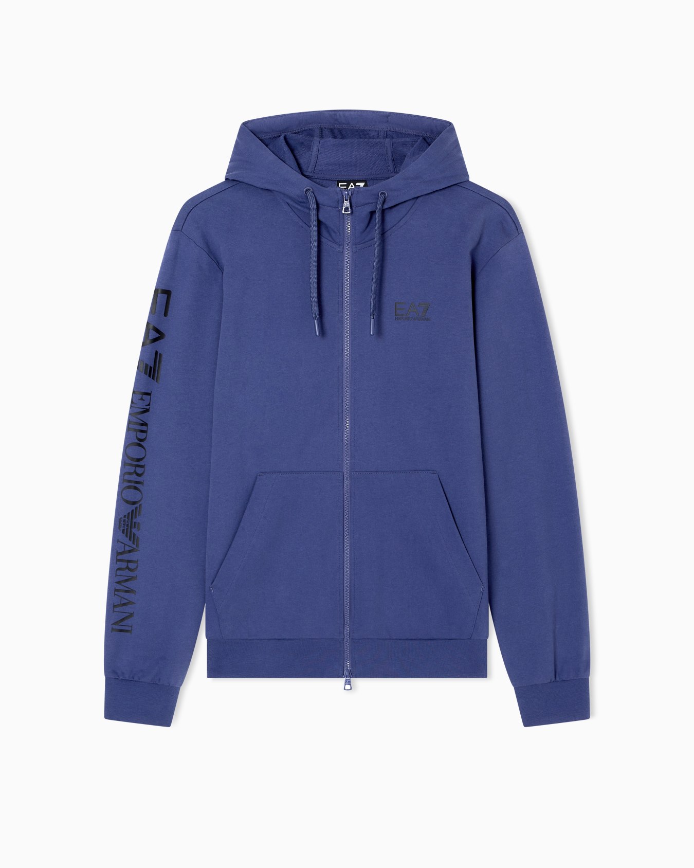 Logo Series hooded cotton sweatshirt Slide 0