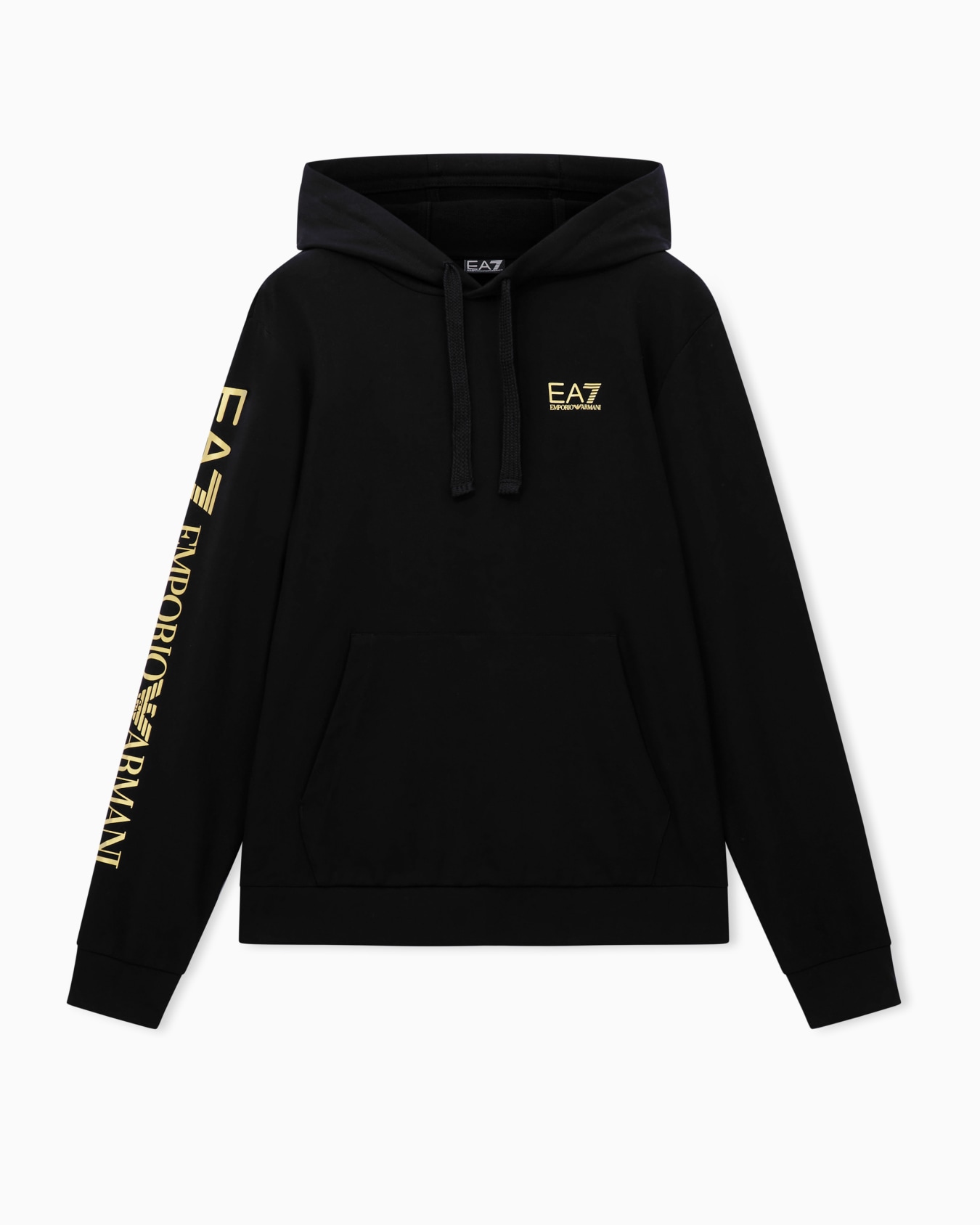 Logo Series cotton hooded, zip-up sweatshirt Slide 0