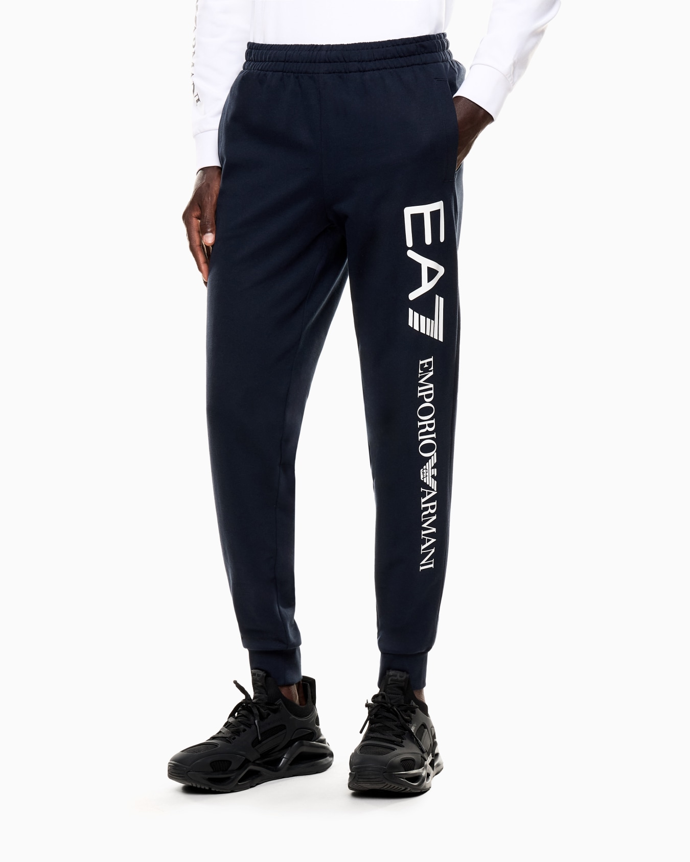 Logo Series cotton joggers Slide 3
