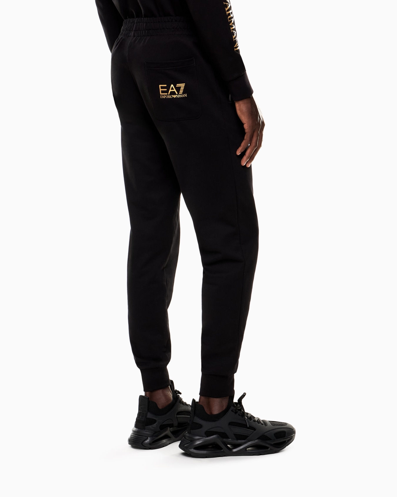 Pantalones de chándal Logo Series de algodón Diapositiva 5