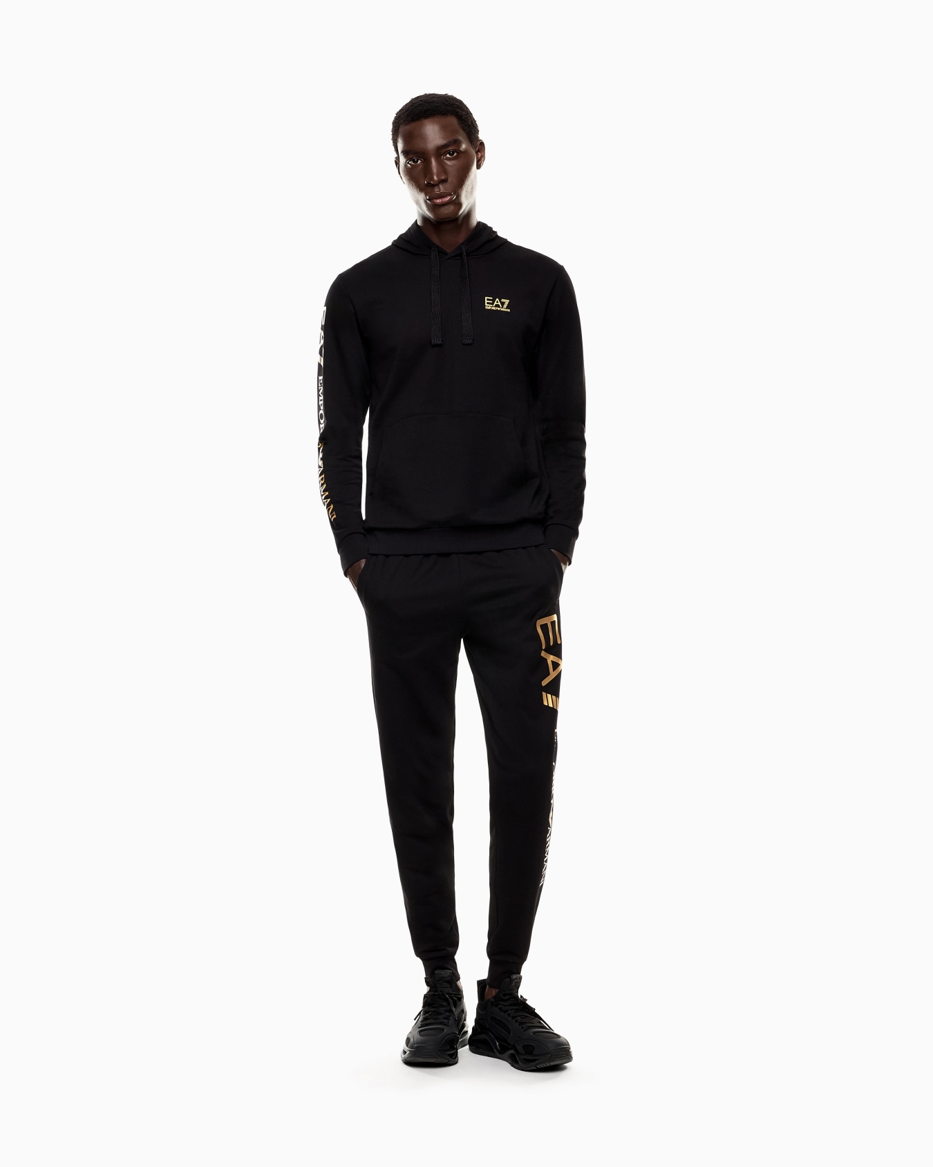 Pantalones de chándal Logo Series de algodón Diapositiva 1