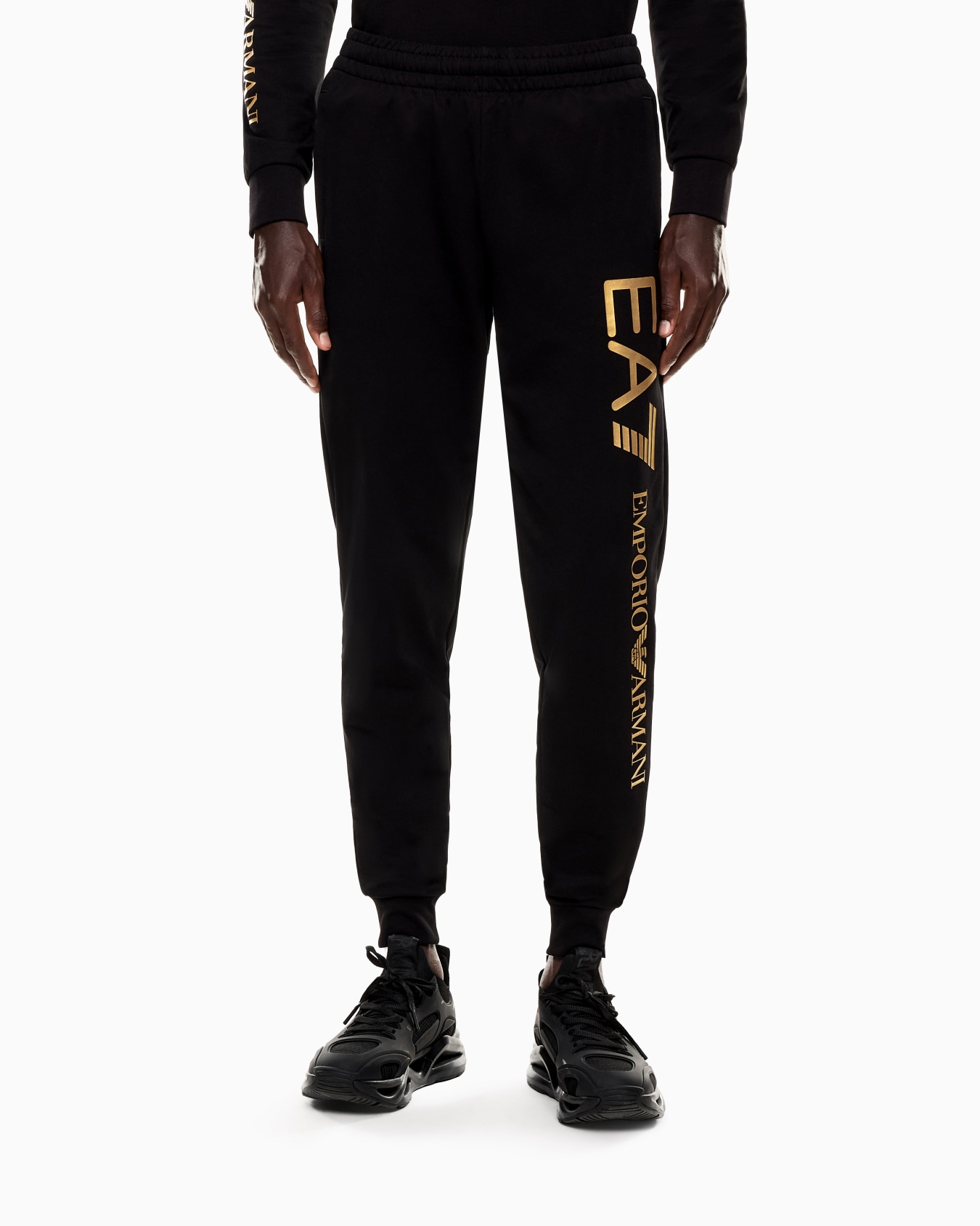 Pantalones de chándal Logo Series de algodón Diapositiva 3