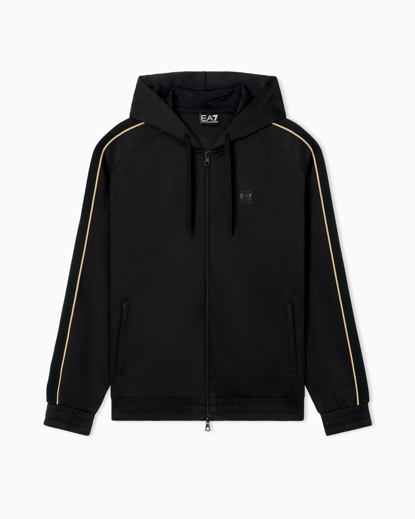 Soccer stretch technical fabric hooded sweatshirt Slide 0