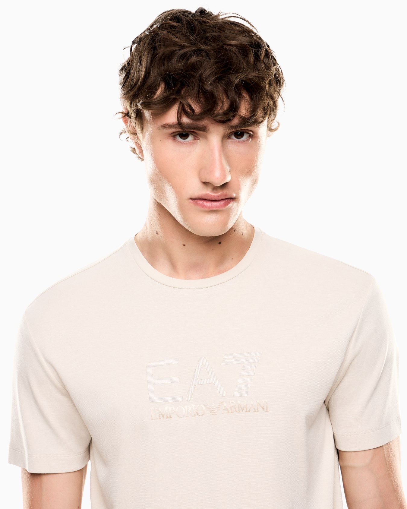 Gold Label viscose-blend crew-neck T-shirt Slide 4