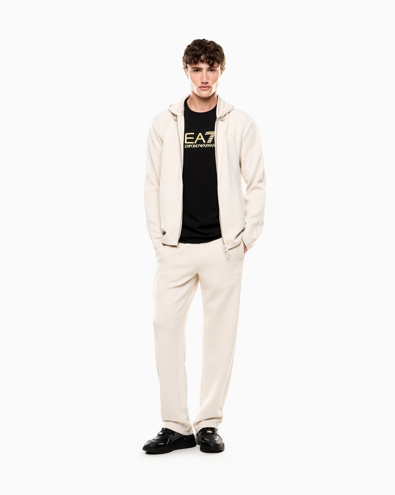 Gold Label viscose-blend crew-neck T-shirt Slide 1