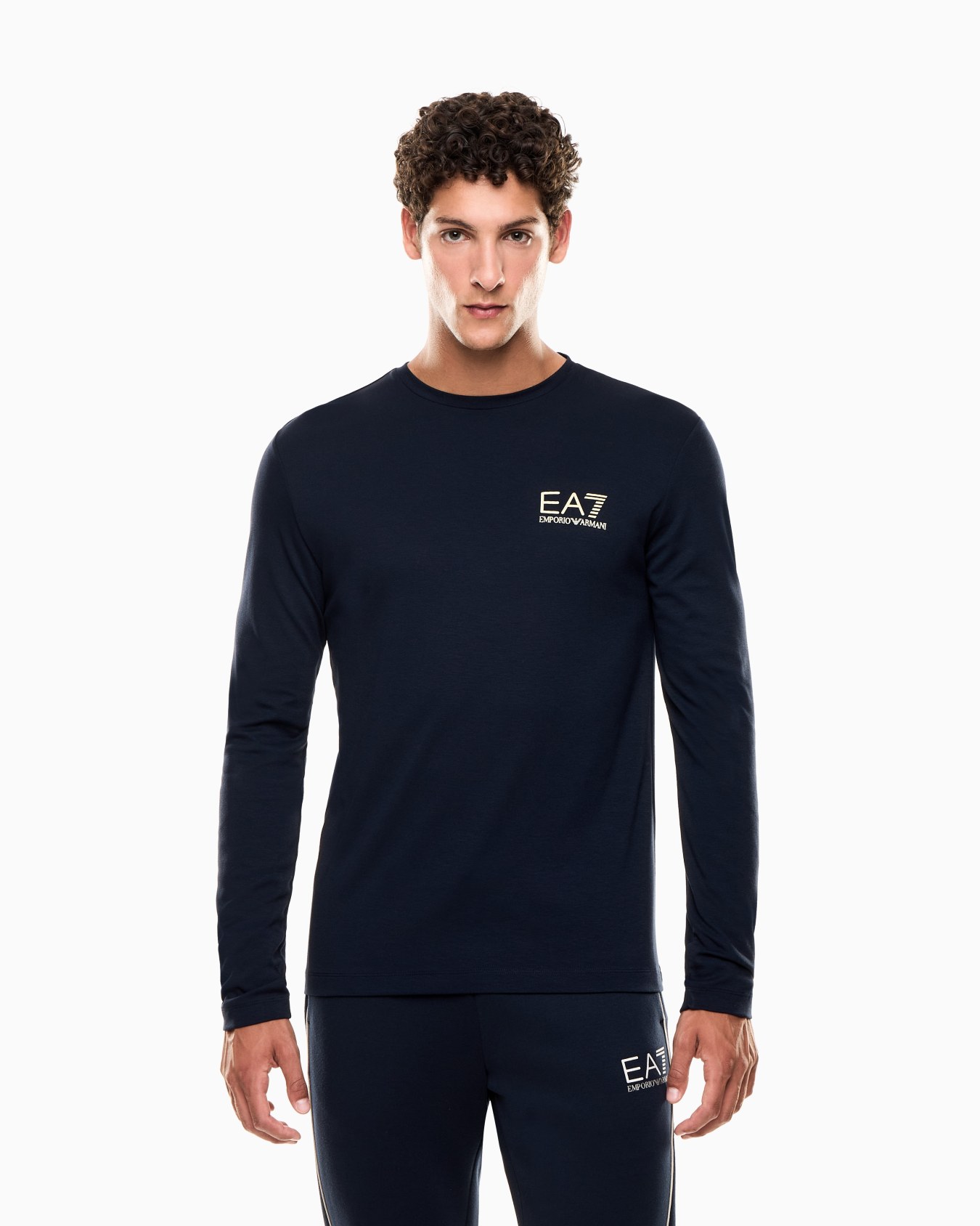 Gold Label viscose-blend long-sleeved T-shirt Slide 3
