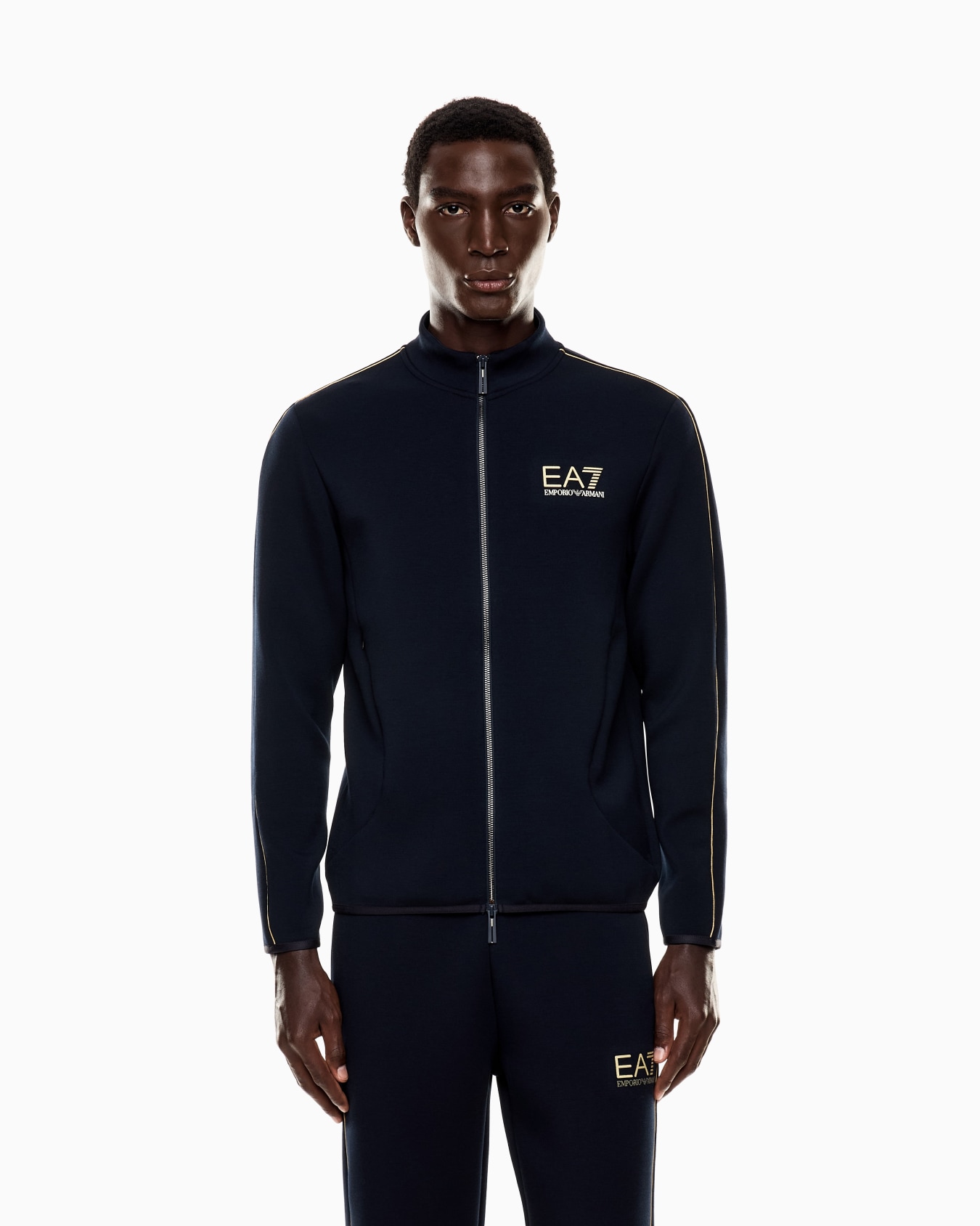 Sudadera de mezcla de viscosa Gold Label Diapositiva 3