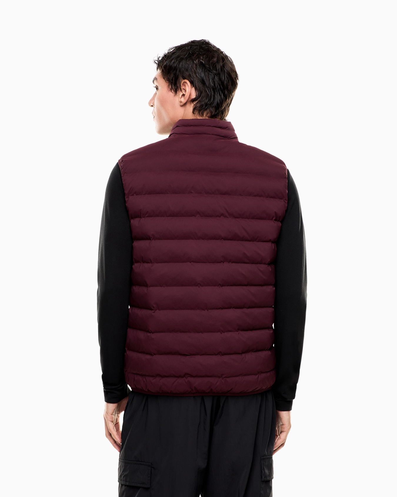 Technical fabric padded gilet Slide 2