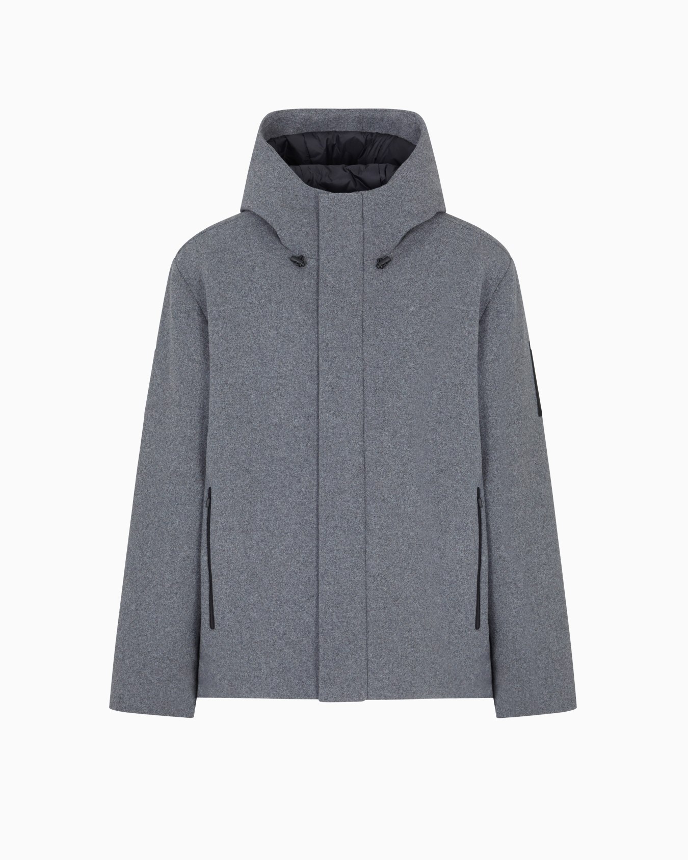 Wool-blend cloth pea coat Slide 0