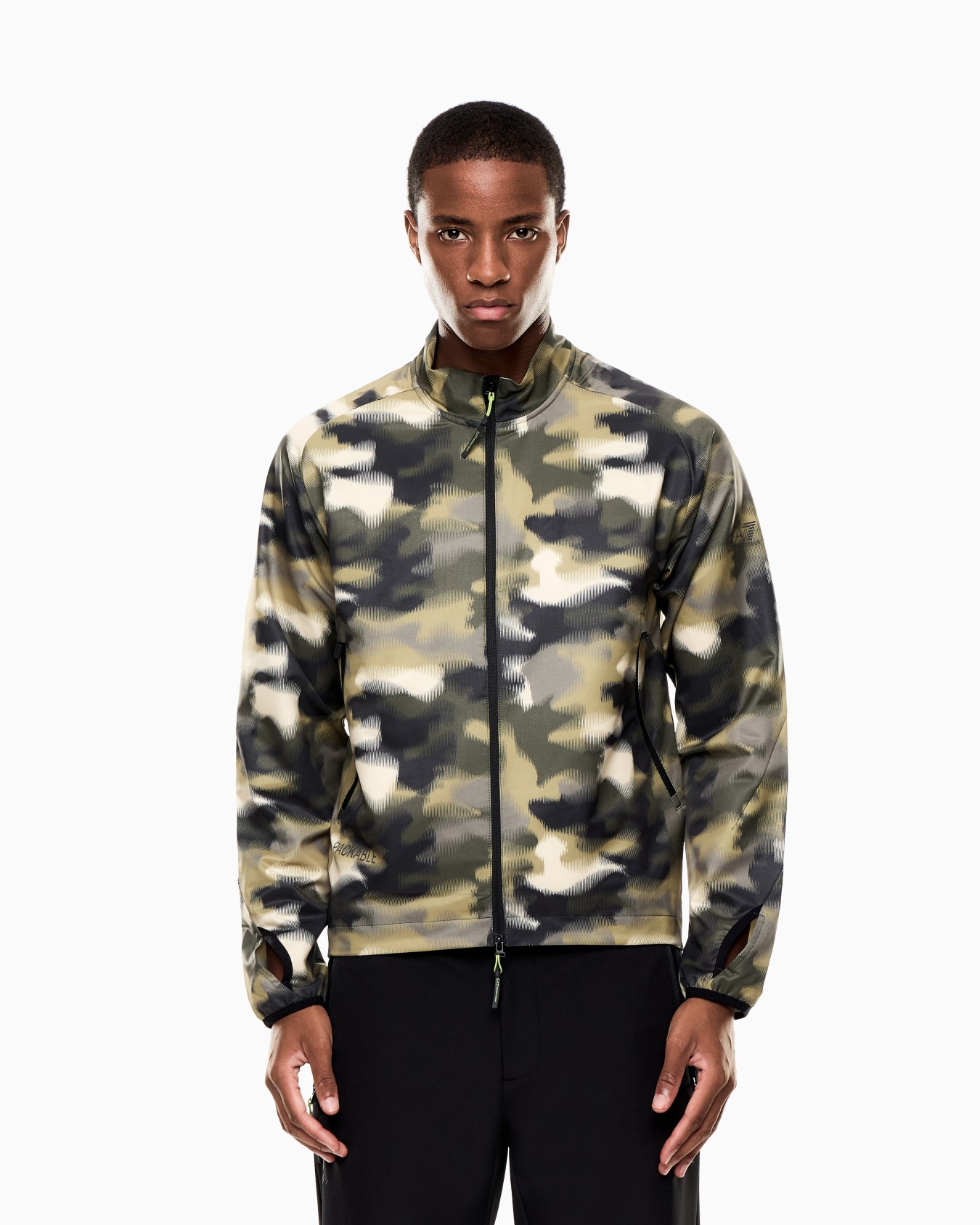Urban Escape lightweight jacket in stretch technical fabric Slide 3