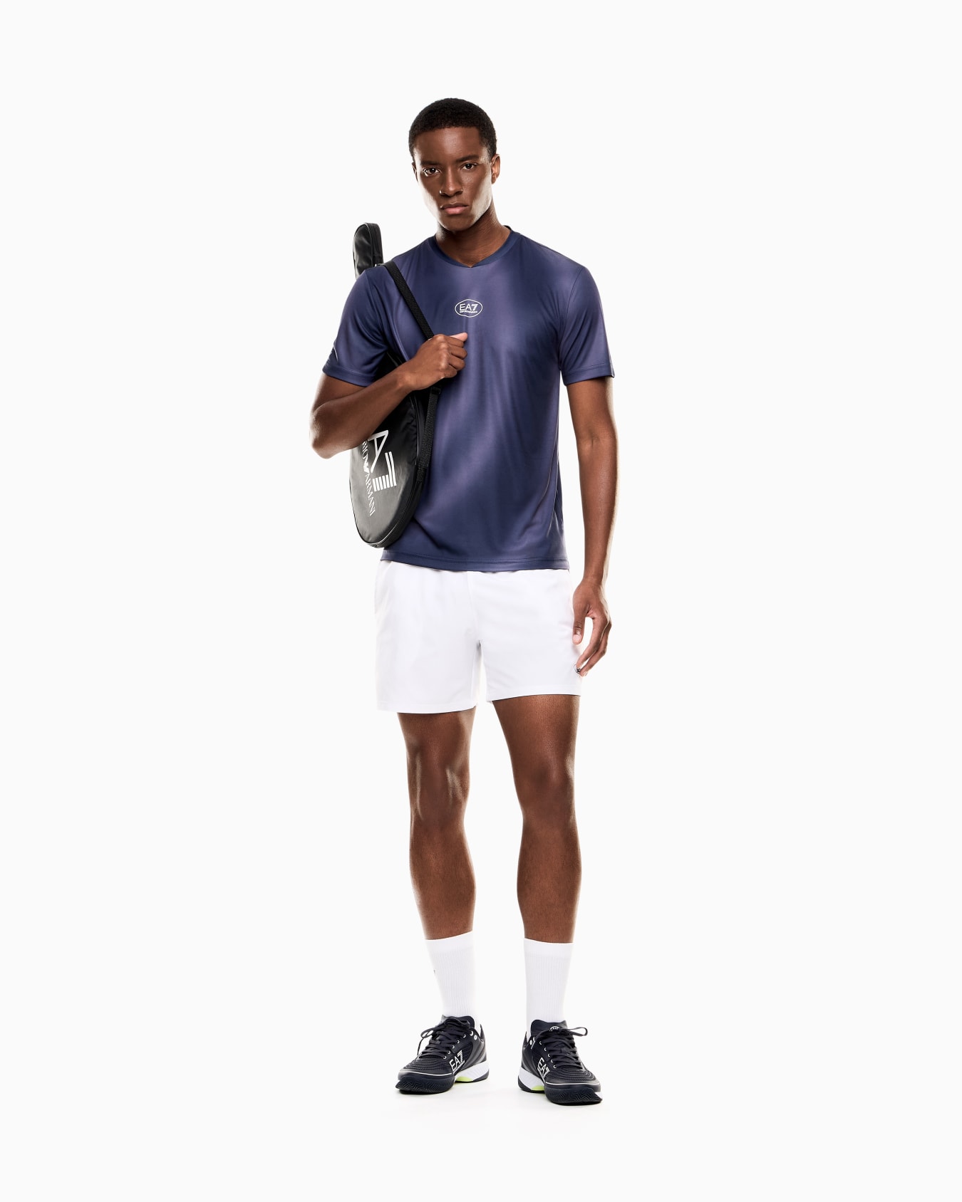 Tennis Pro crew-neck T-shirt in VENTUS7 technical fabric Slide 1