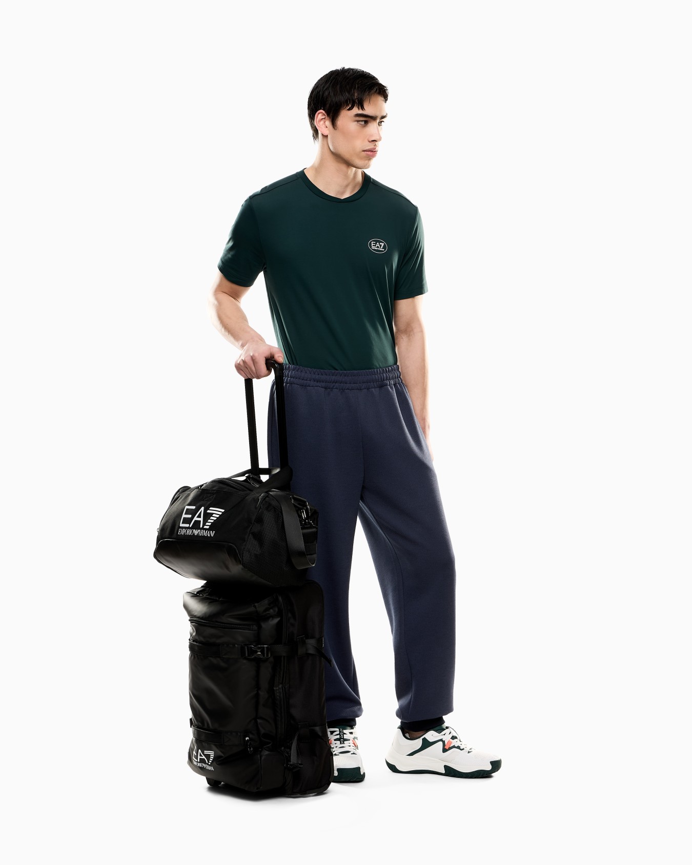 Tennis Club viscose-blend jersey crew-neck T-shirt Slide 1