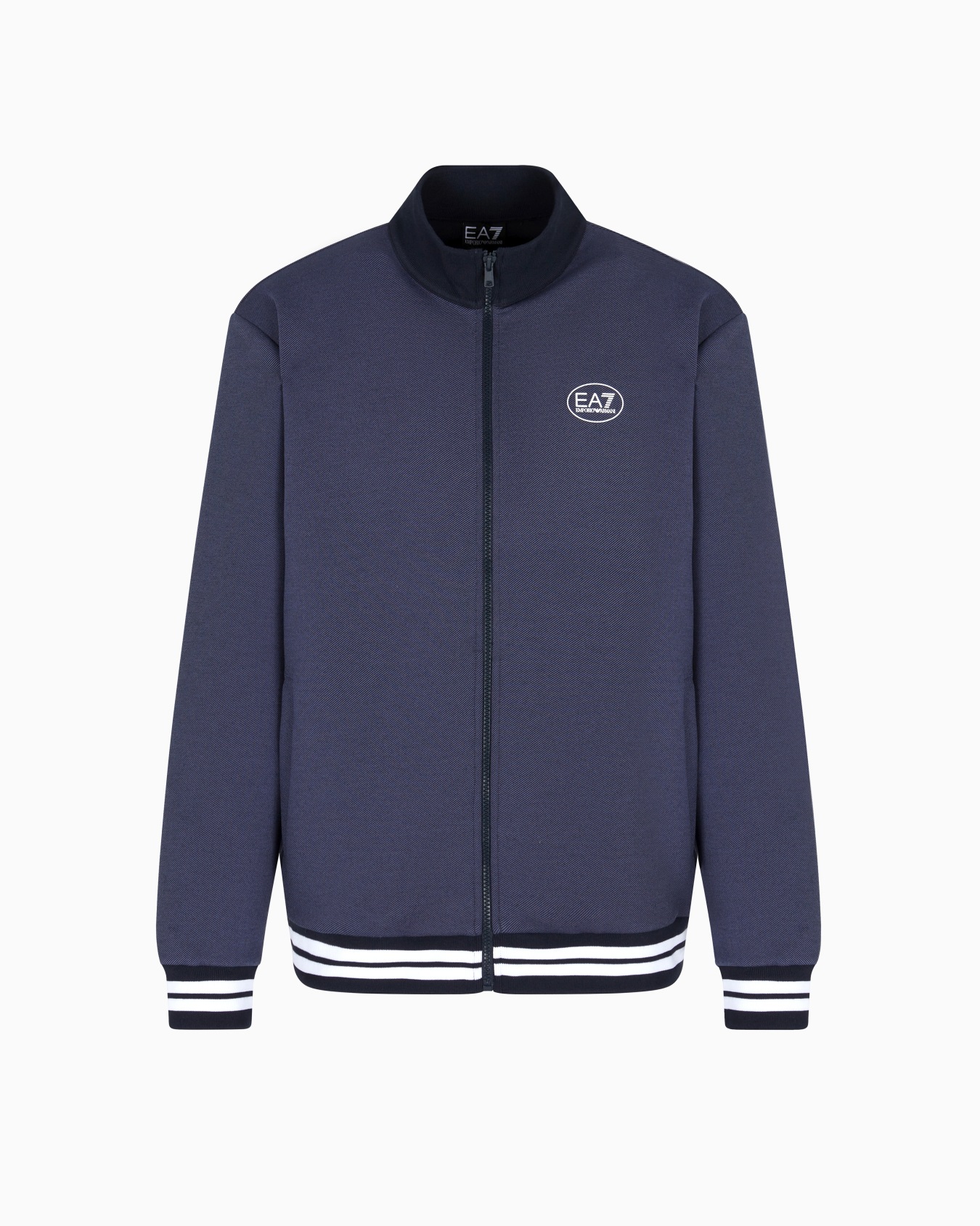 Sweat-shirt Tennis Club en interlock de mélange de viscose stretch Diapositive 0