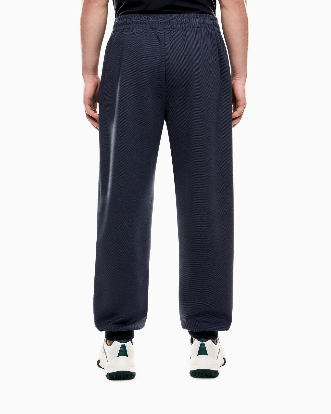 Pantalones de chándal de interlock de mezcla de viscosa elástica Tennis Club Diapositiva 2