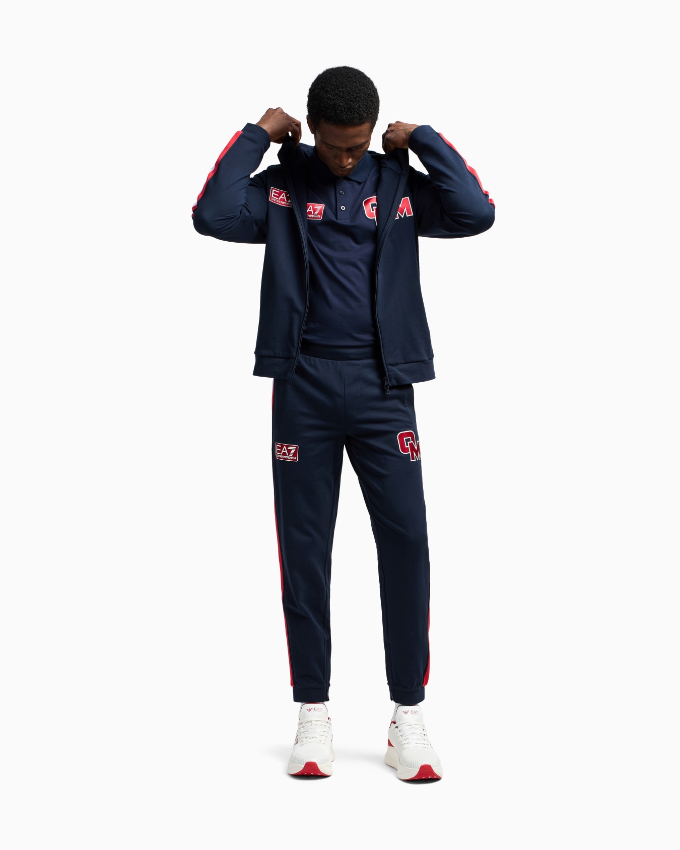 Olimpia Milano Cotton hooded sweatshirt Slide 2