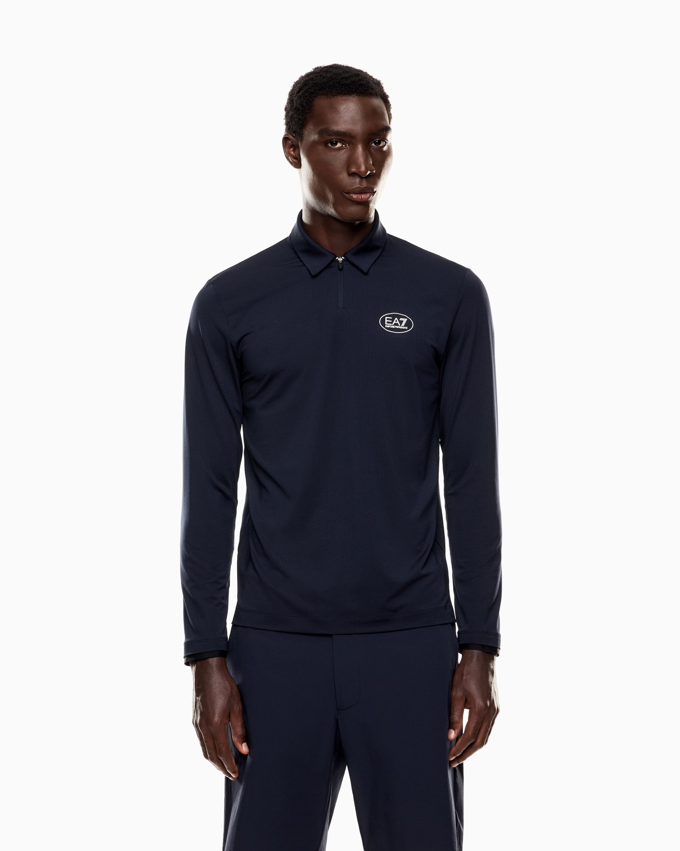 Polo à manches longues Golf Pro en tissu technique VENTUS7 Diapositive 3