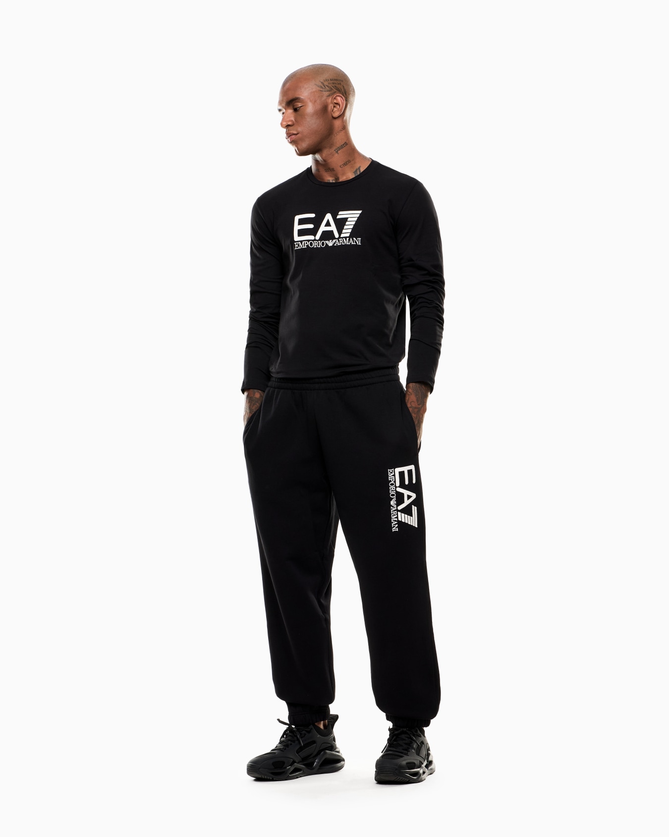 Visibility long-sleeved T-shirt in cotton stretch jersey Slide 2