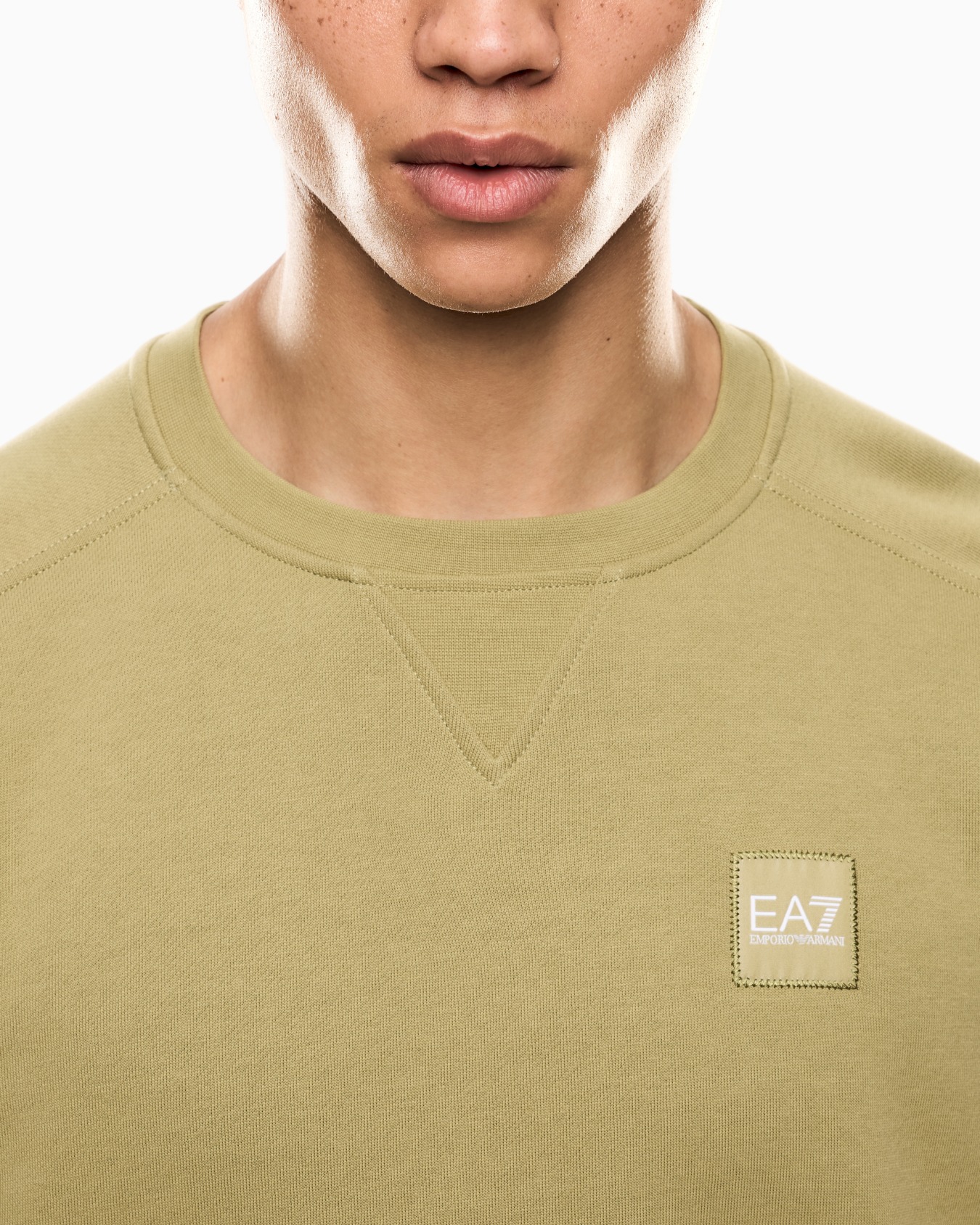 Felpa girocollo Visibility in misto cotone Slide 4