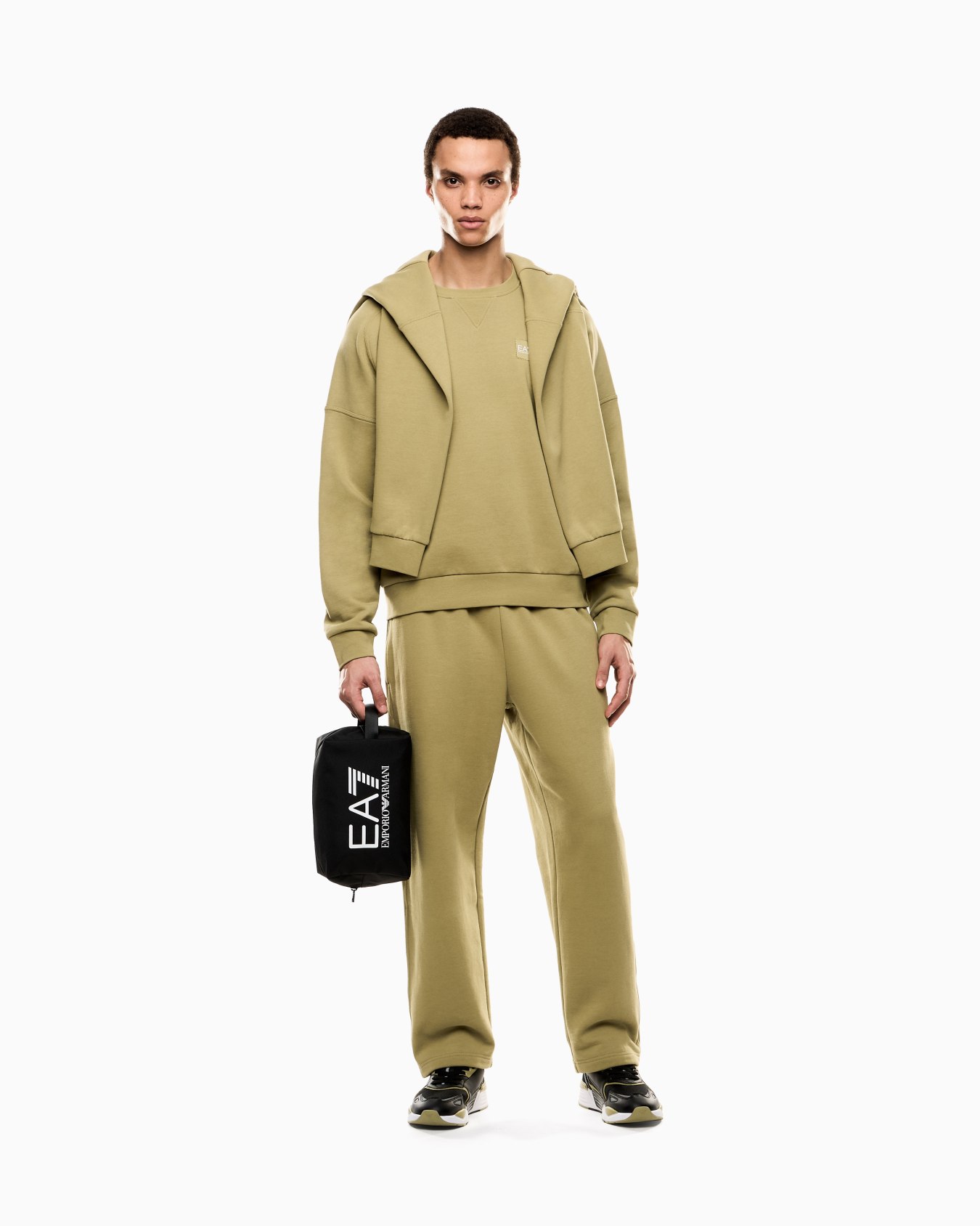 Felpa girocollo Visibility in misto cotone Slide 1