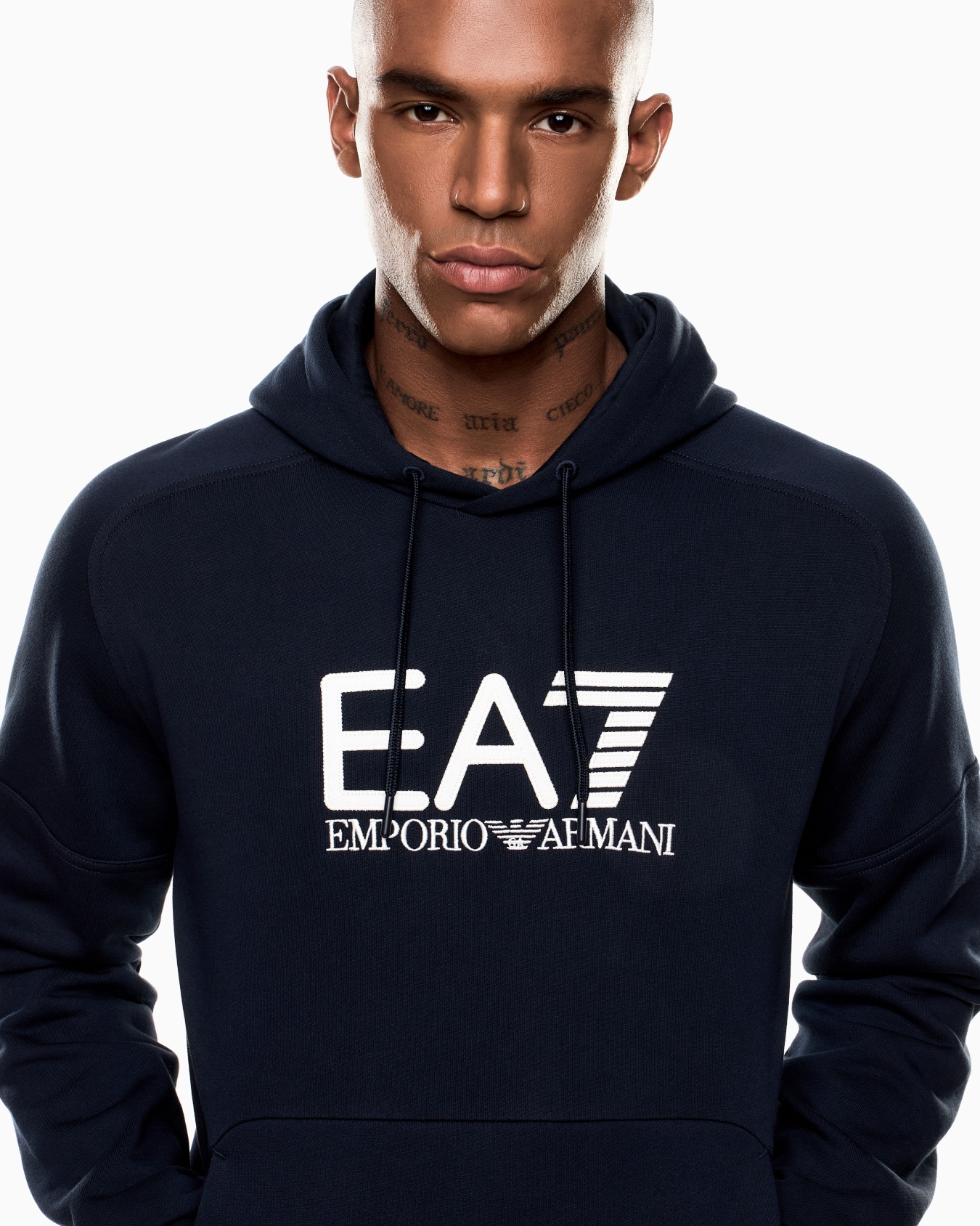 Visibility cotton-blend hooded sweatshirt Slide 5