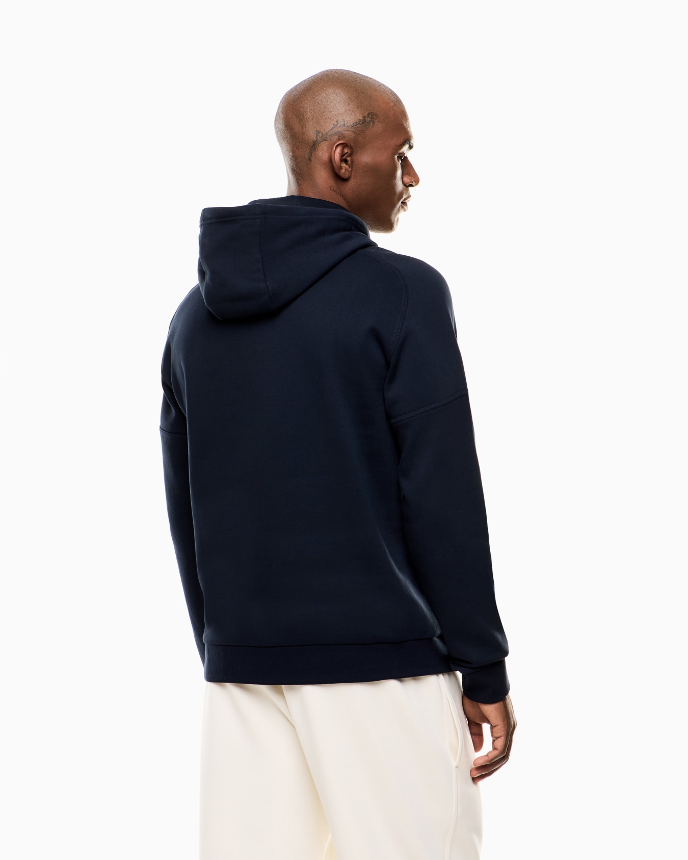 Visibility cotton-blend hooded sweatshirt Slide 3