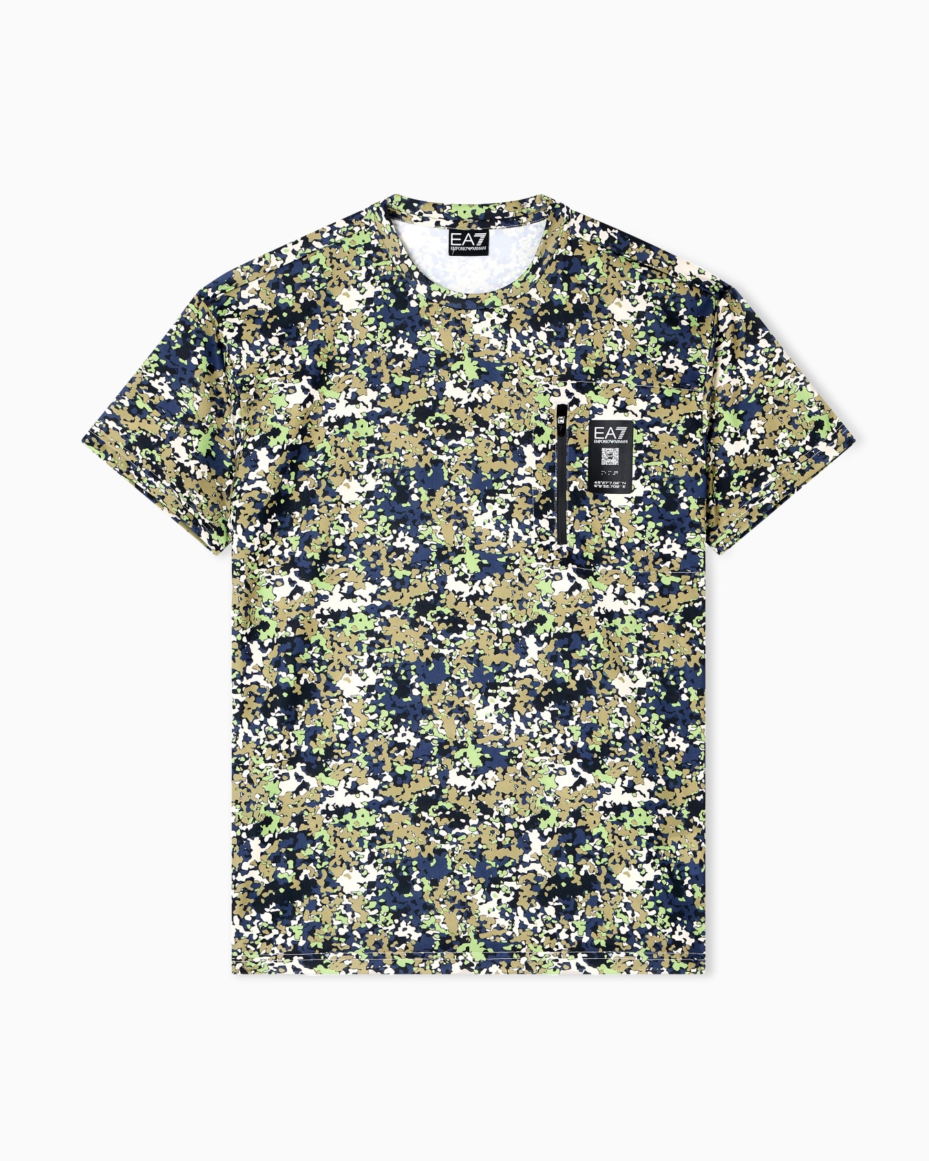 Visibility stretch viscose-blend crew-neck T-shirt Slide 0