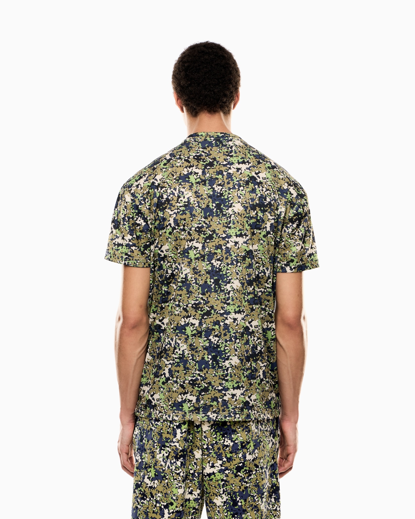 Visibility stretch viscose-blend crew-neck T-shirt Slide 2