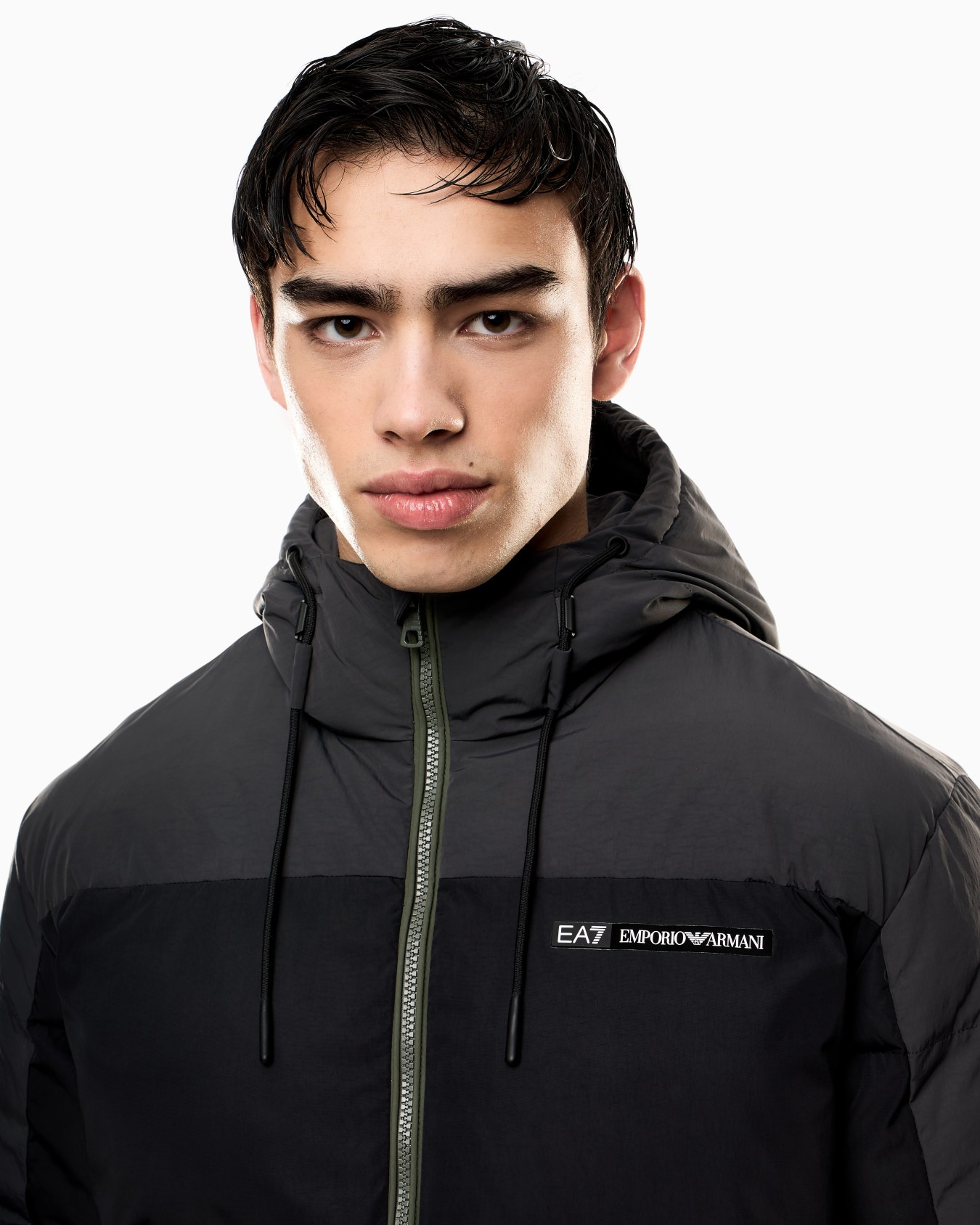 Athletic Colour Block nylon jacket Slide 4