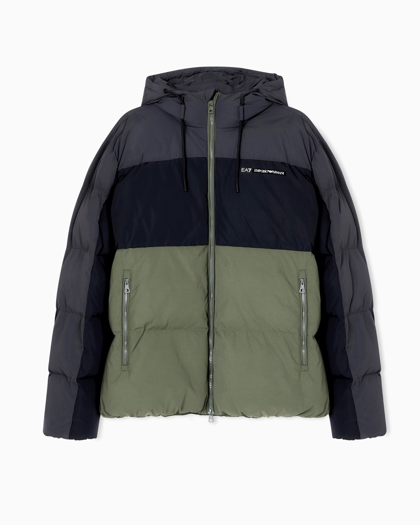 Athletic Colour Block nylon jacket Slide 0
