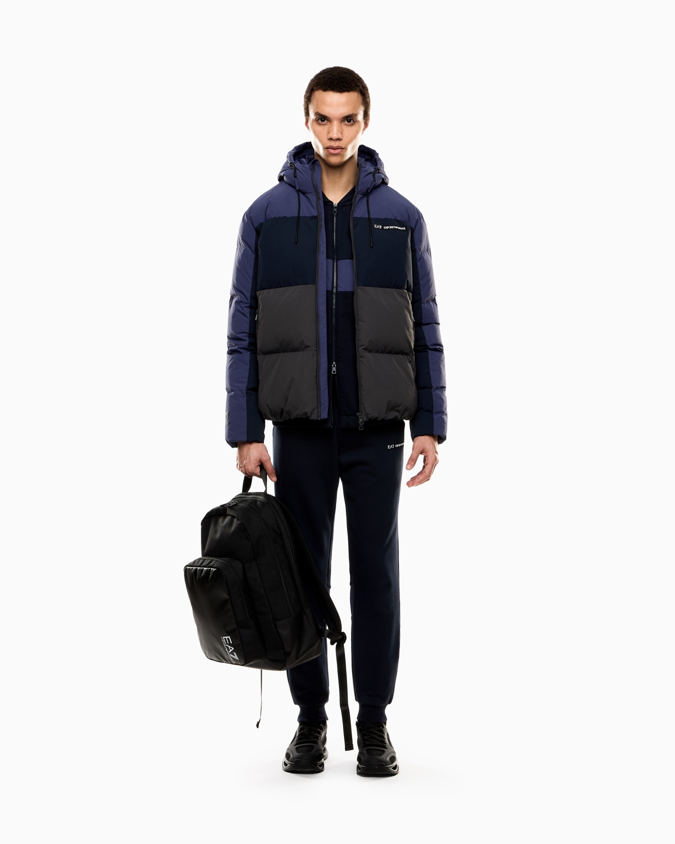 Athletic Colour Block 나일론 재킷 슬라이드 1