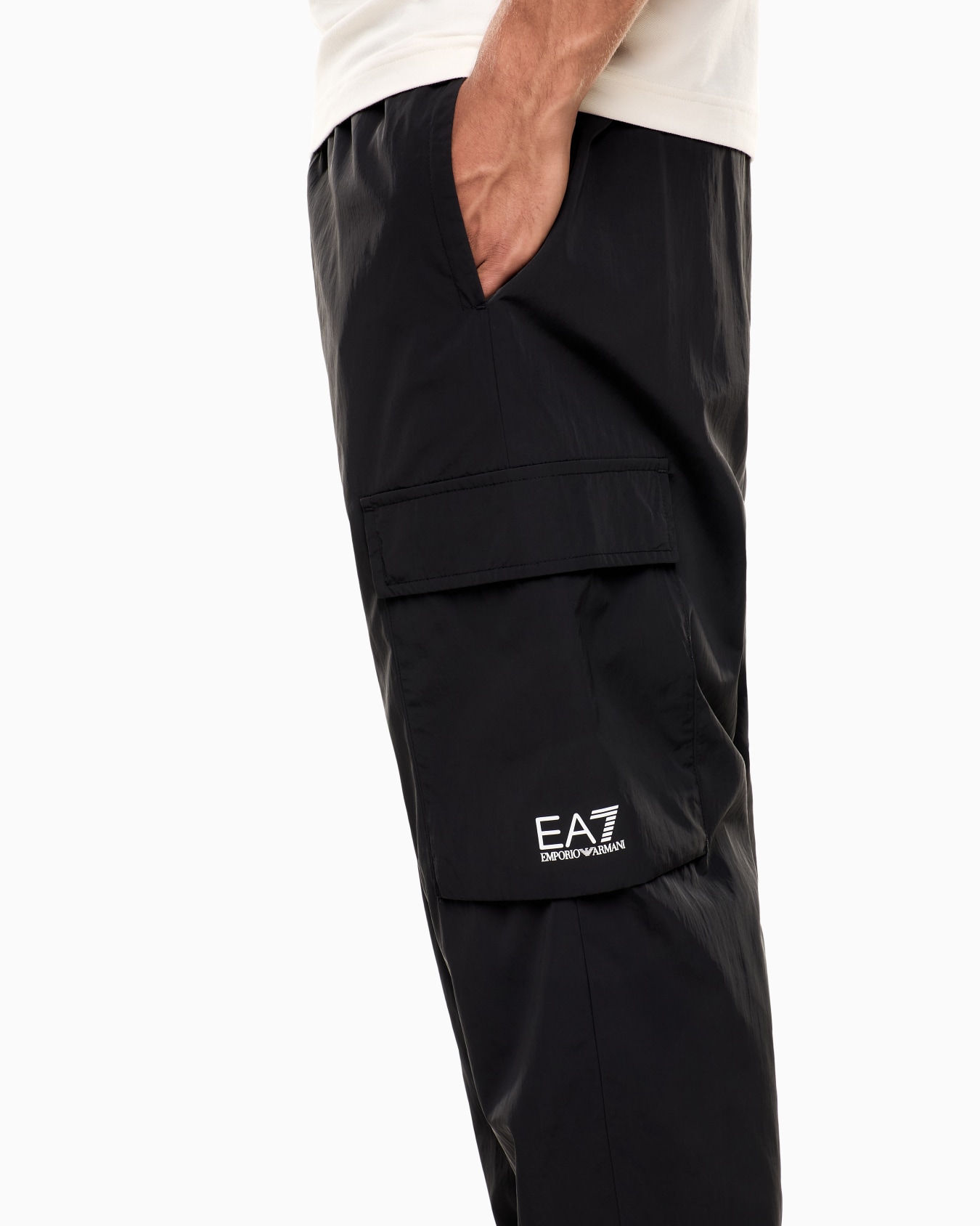 Core Identity nylon joggers Slide 4