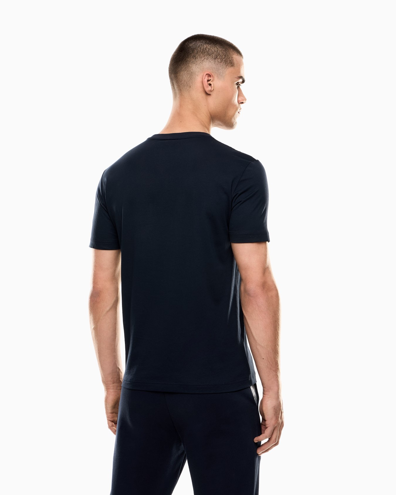 ASV 7 Lines cotton-blend jersey crew-neck T-shirt Slide 2