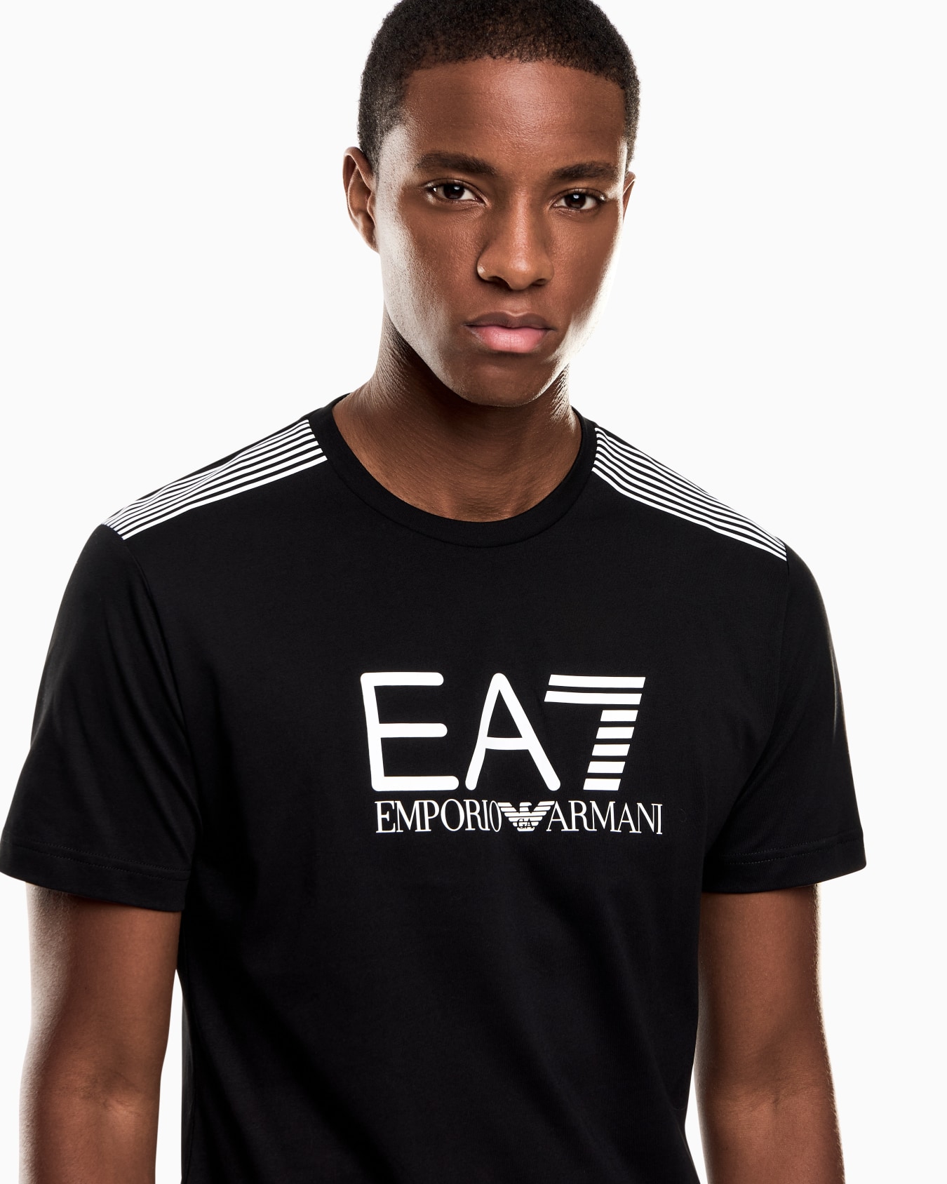 ASV 7 Lines cotton-blend jersey crew-neck T-shirt Slide 4