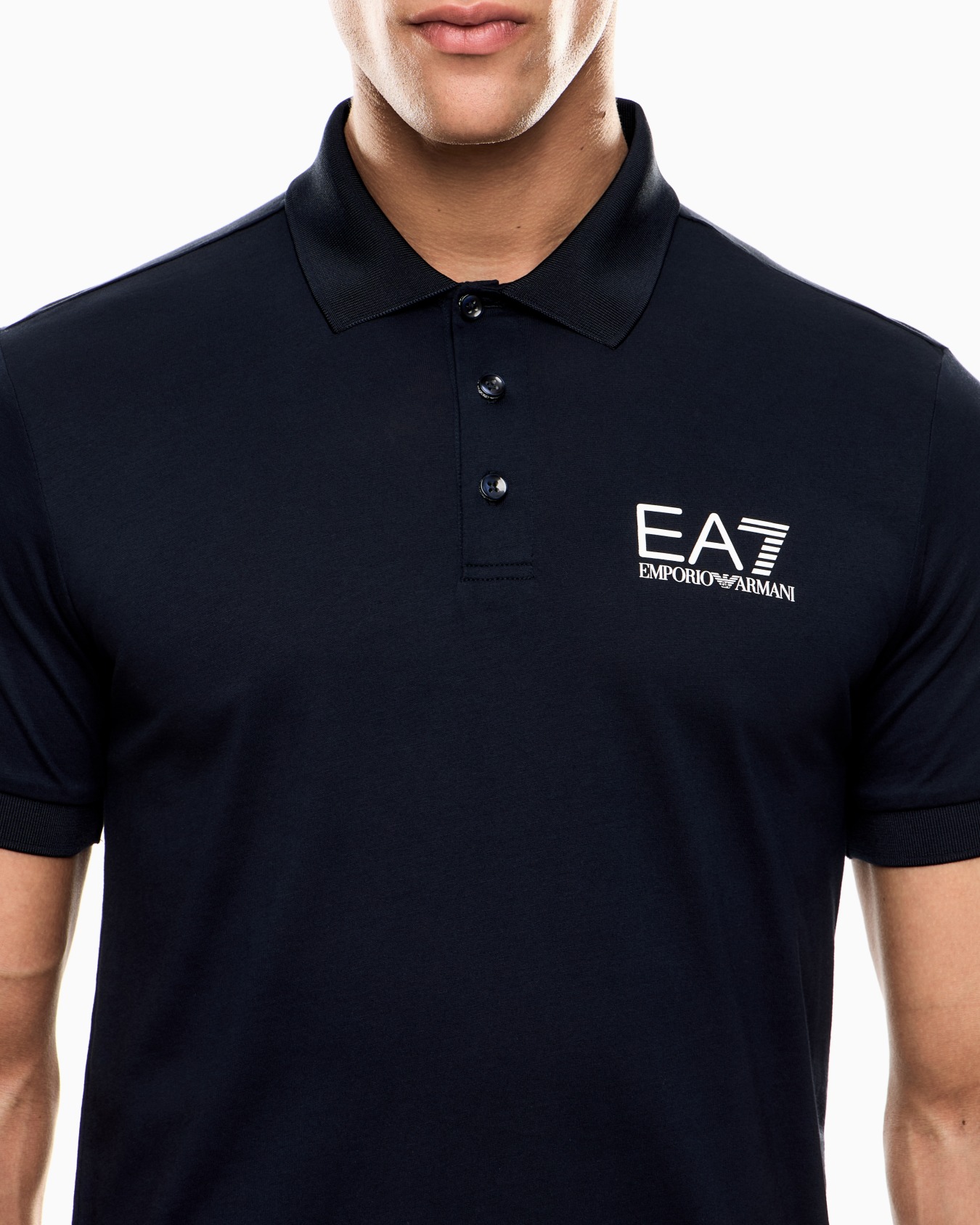 7 Lines cotton-blend jersey polo shirt  Slide 4