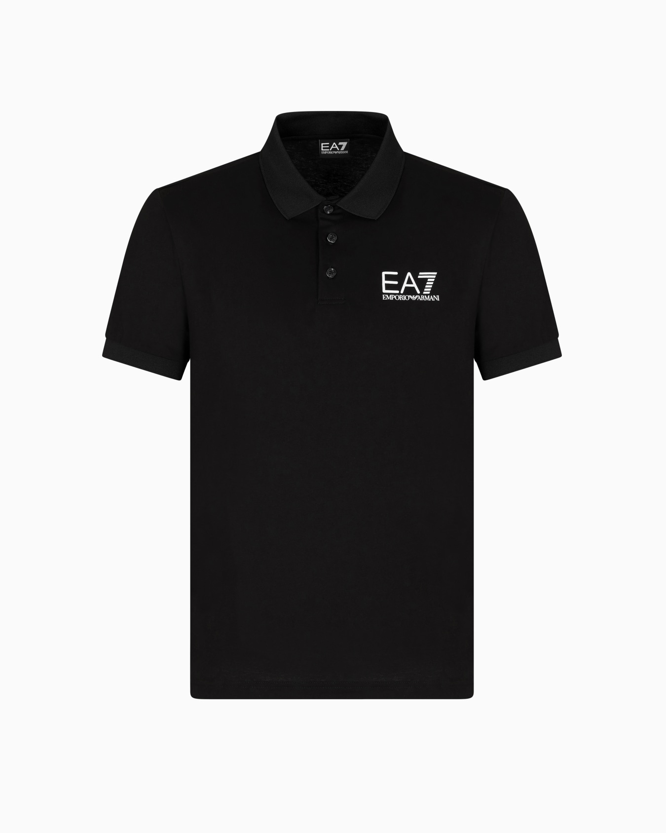 7 Lines cotton-blend jersey polo shirt  Slide 0